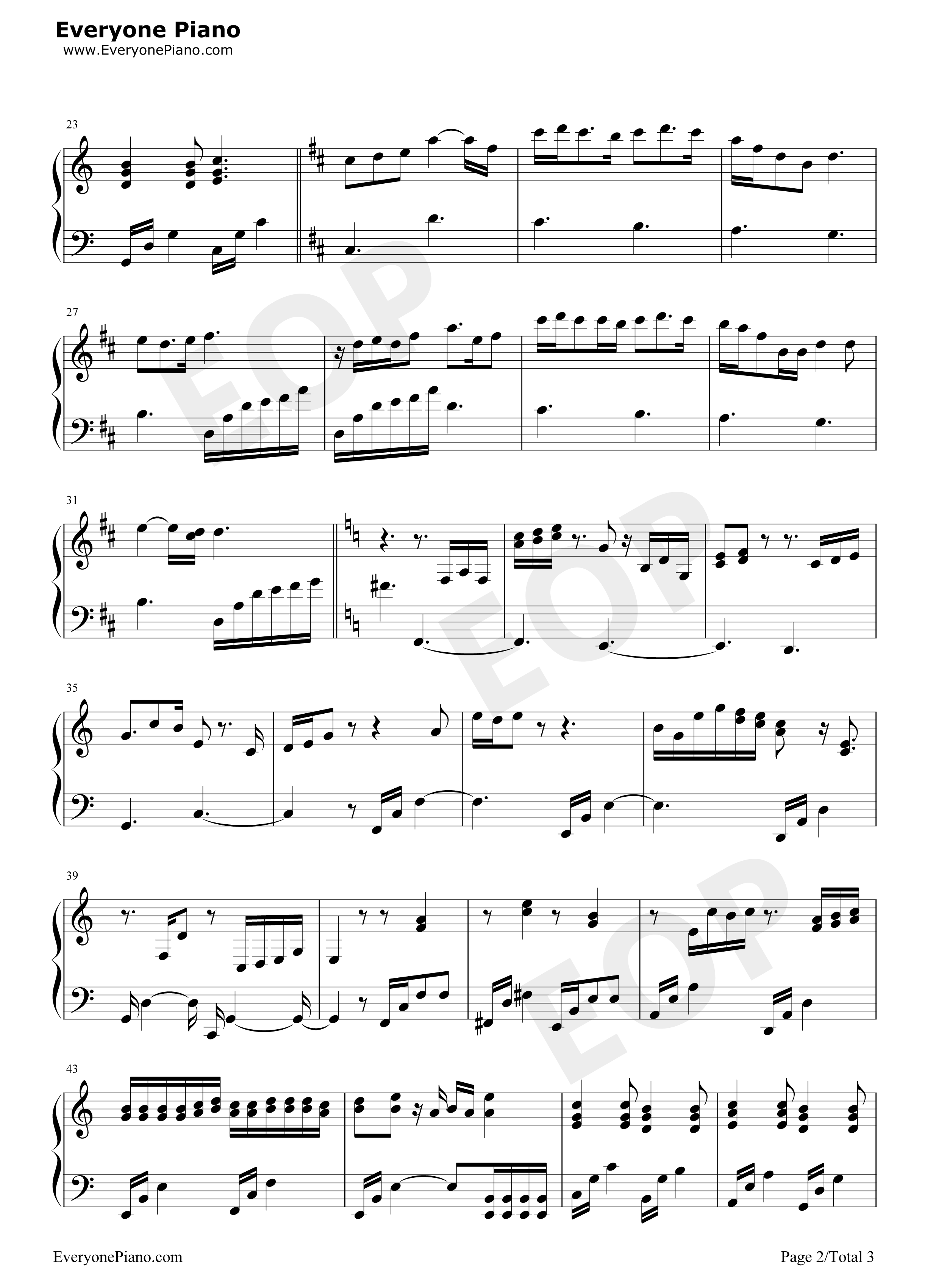 给妈妈钢琴谱_房东的猫