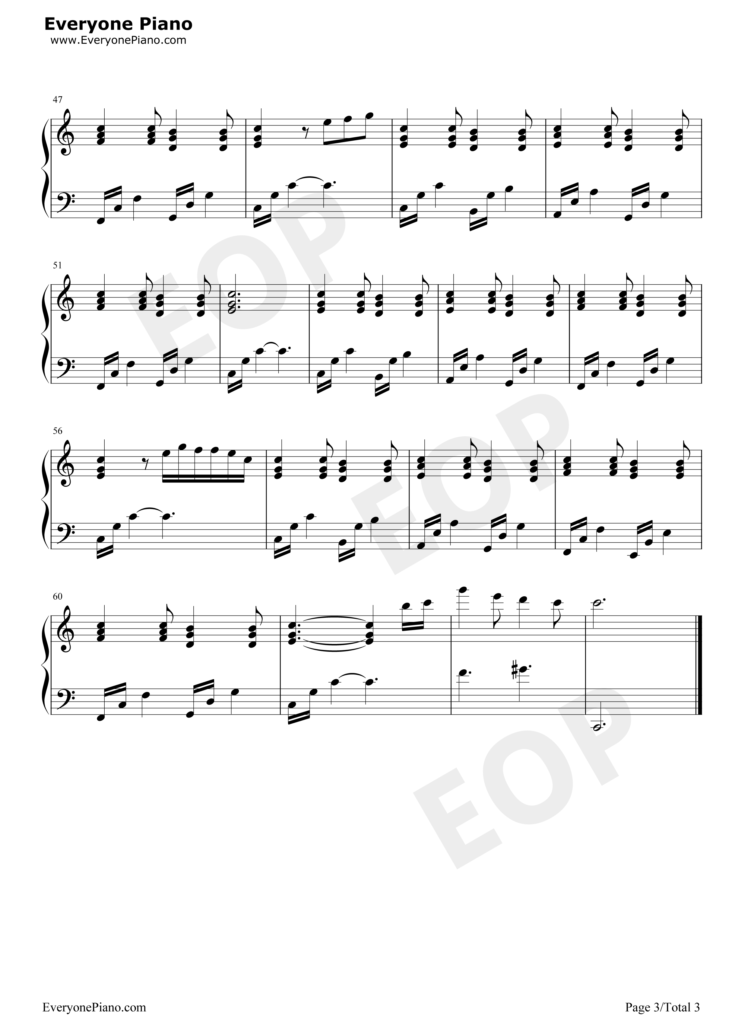 给妈妈钢琴谱_房东的猫