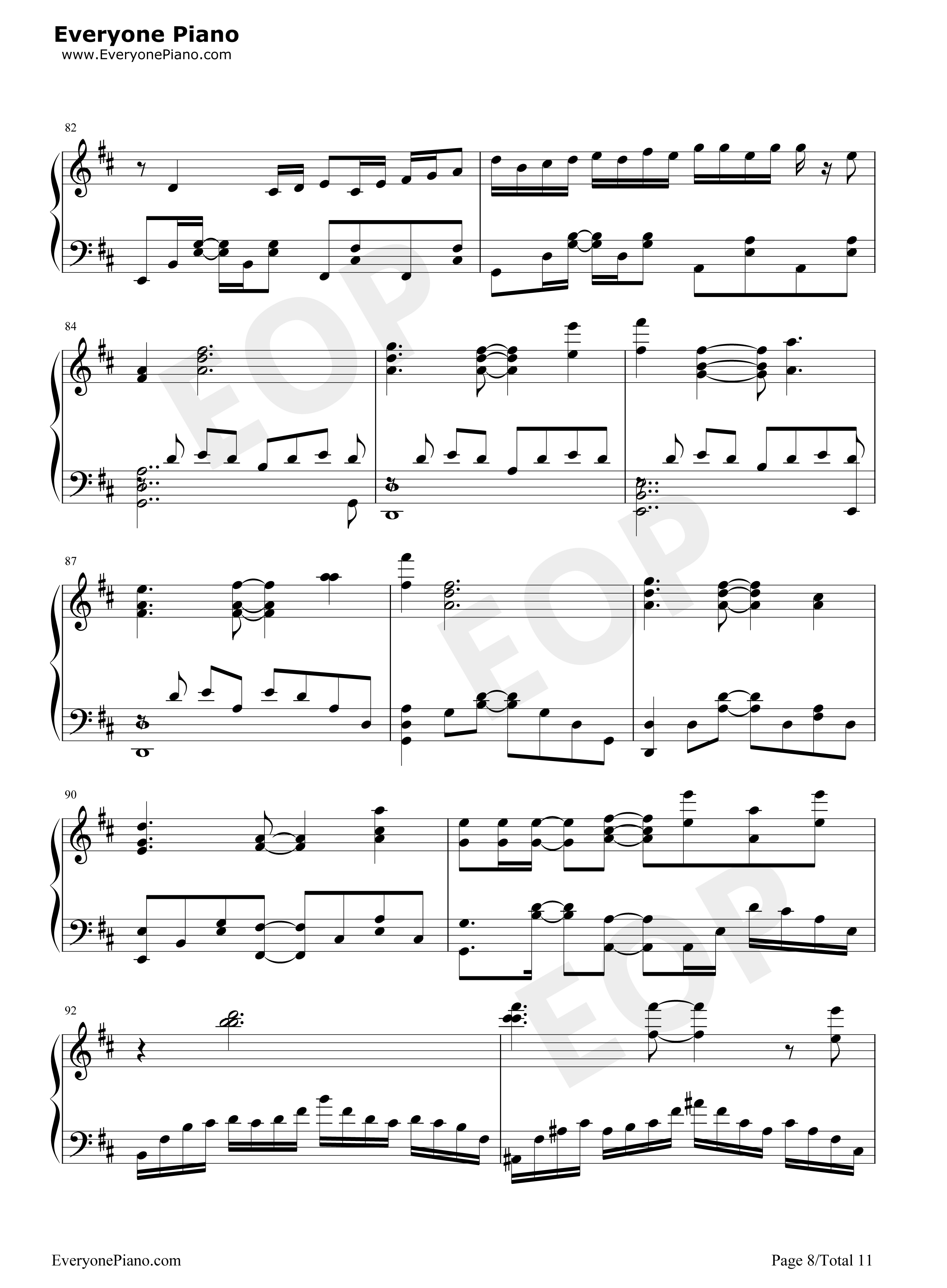 Hectopascal钢琴谱_高田忧希_寿美菜子