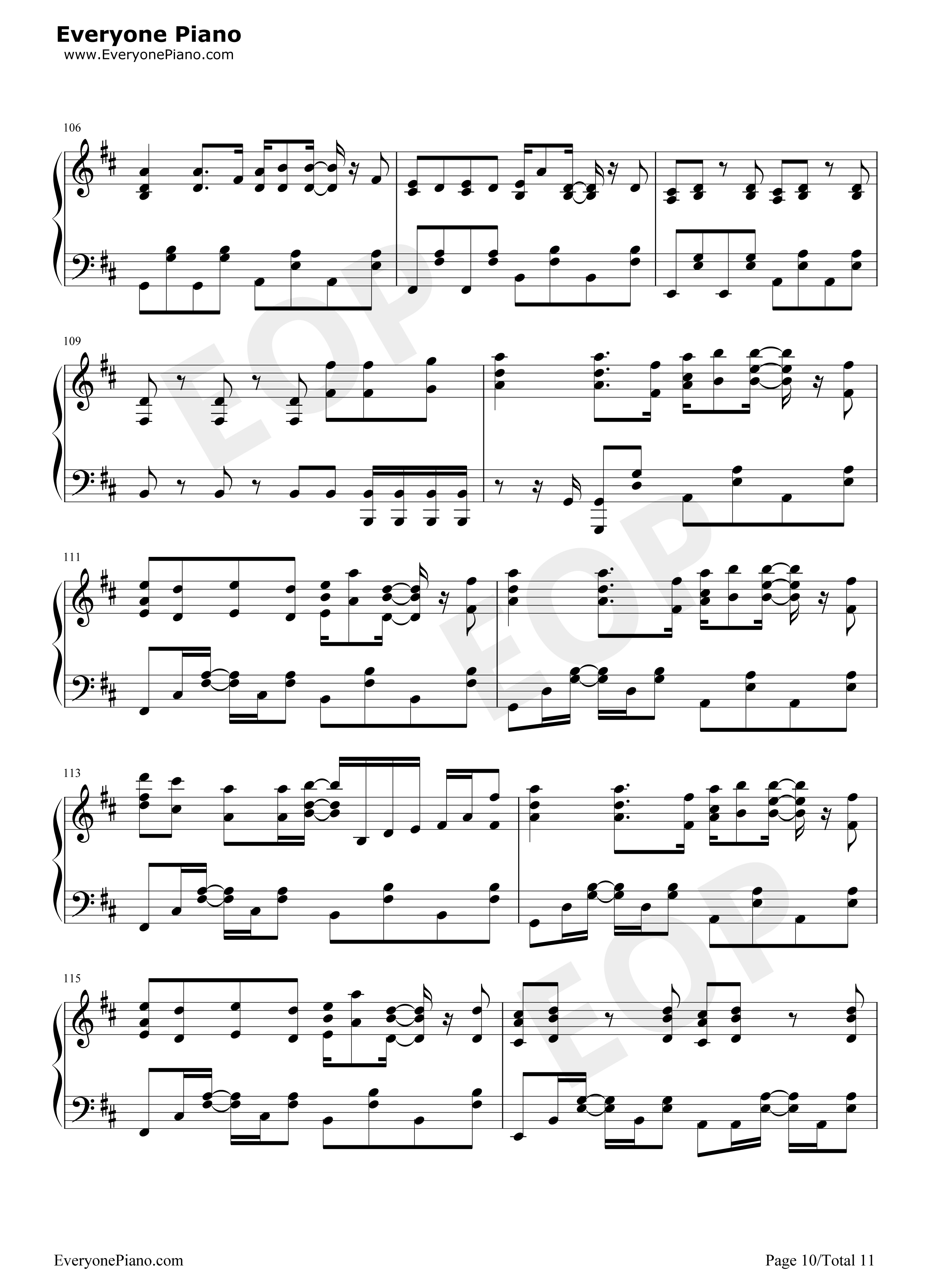 Hectopascal钢琴谱_高田忧希_寿美菜子