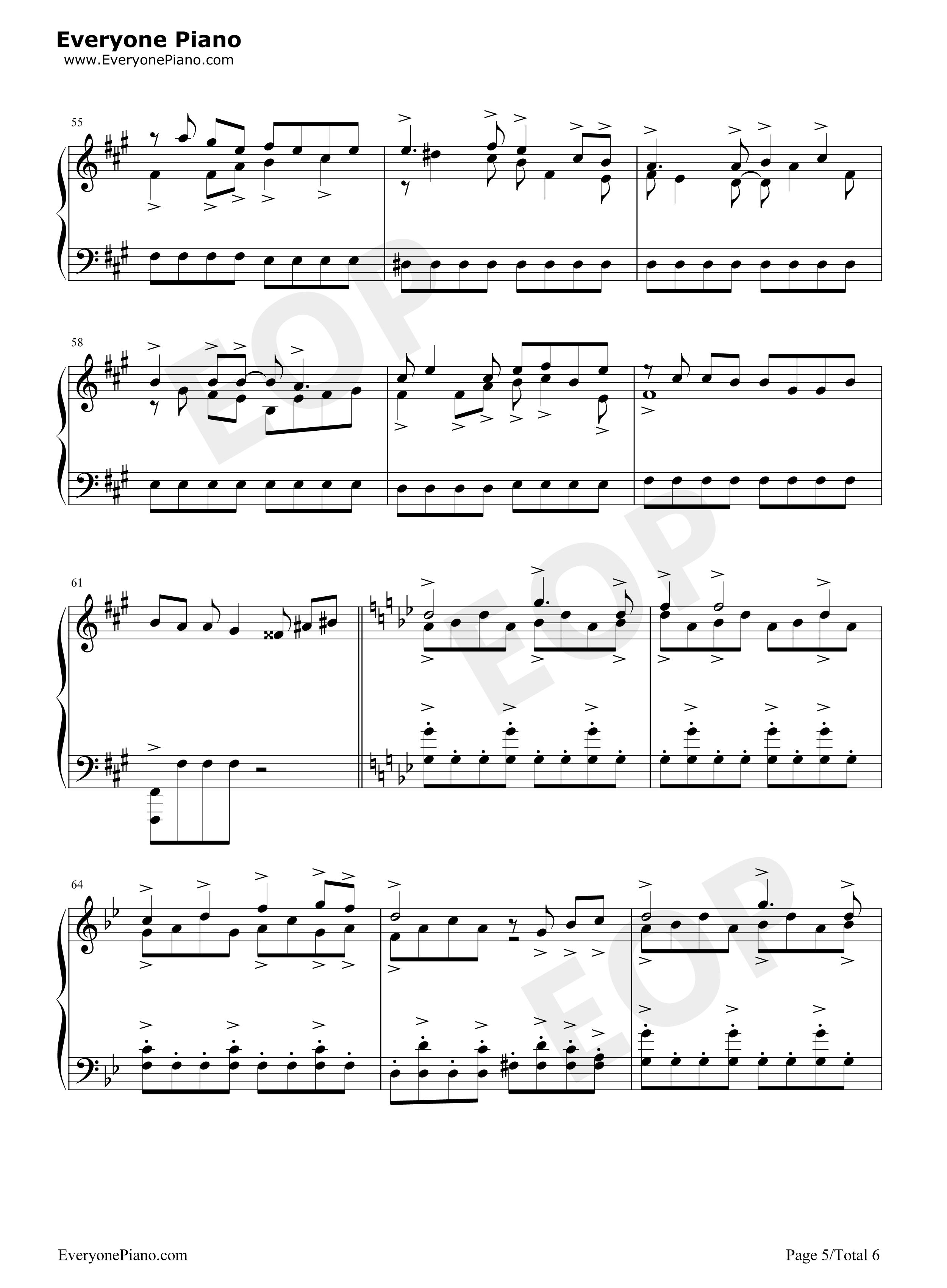 清心普善咒钢琴谱_胡伟立