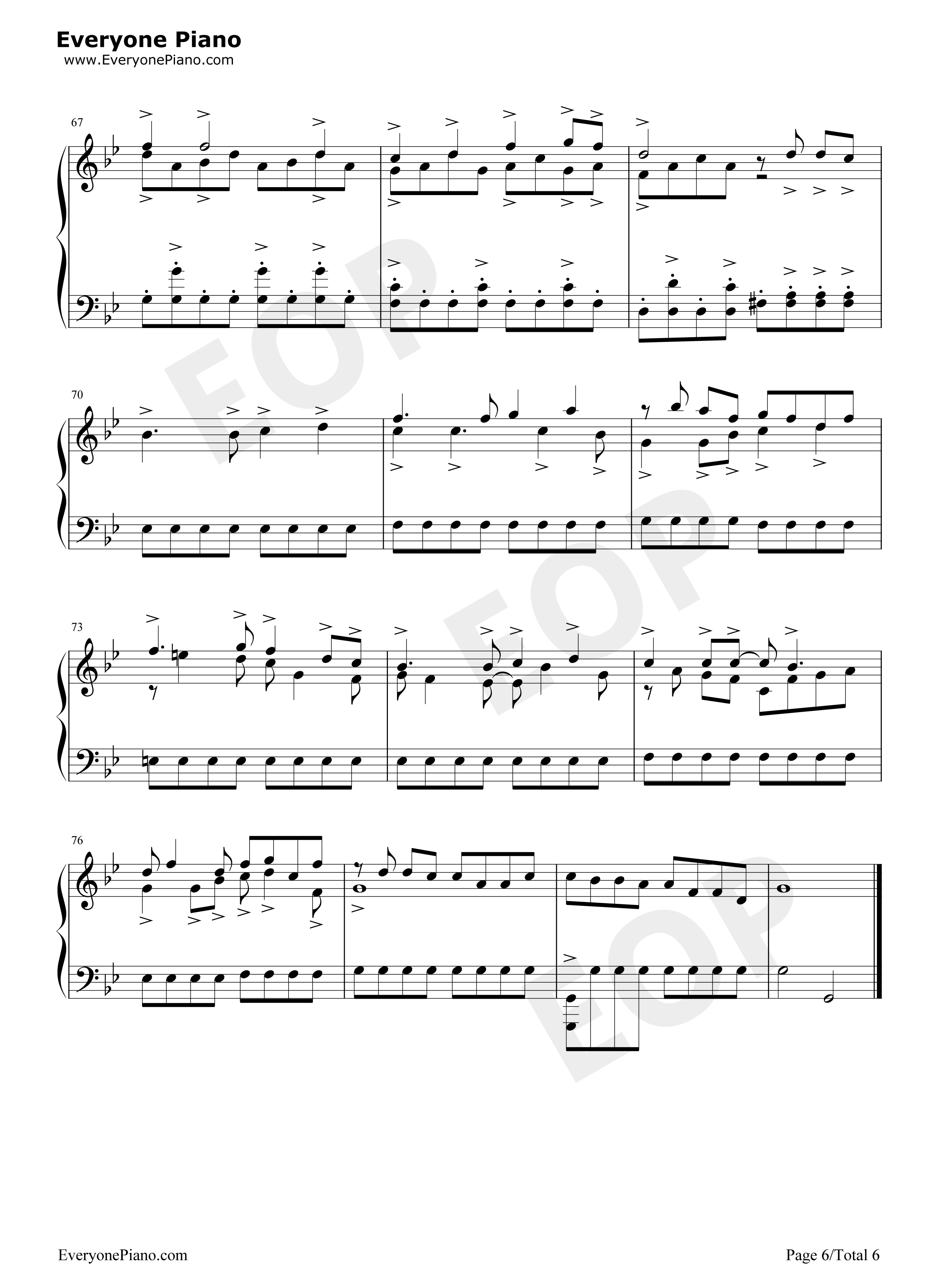 清心普善咒钢琴谱_胡伟立