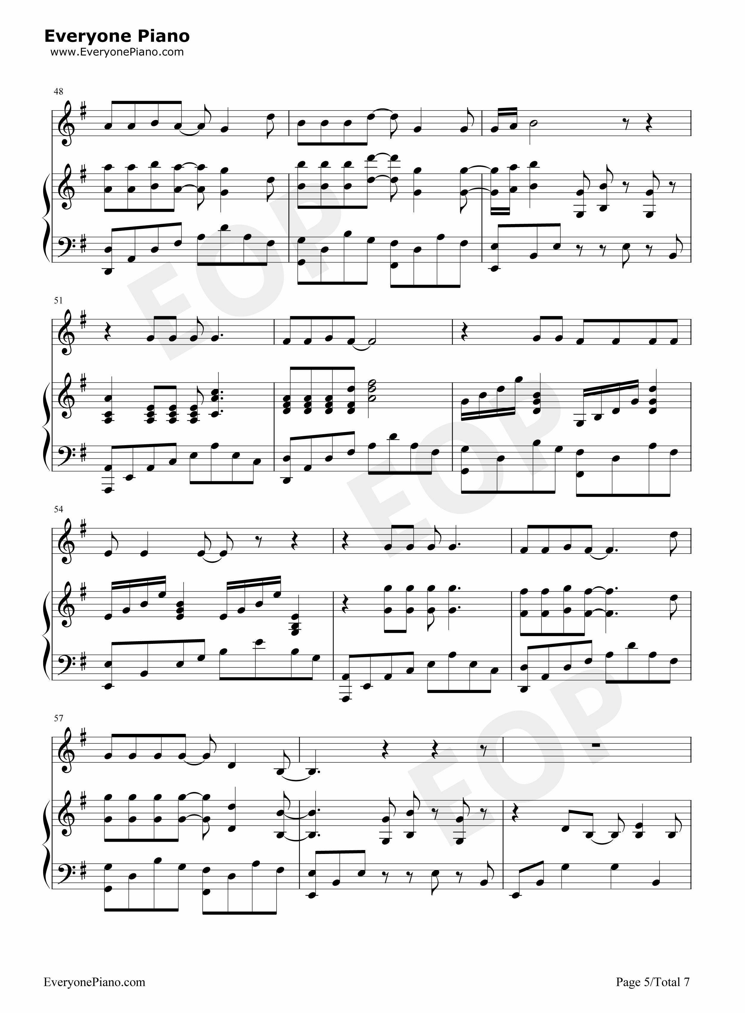 Shallow钢琴谱_Lady_Gaga_Bradley_Cooper