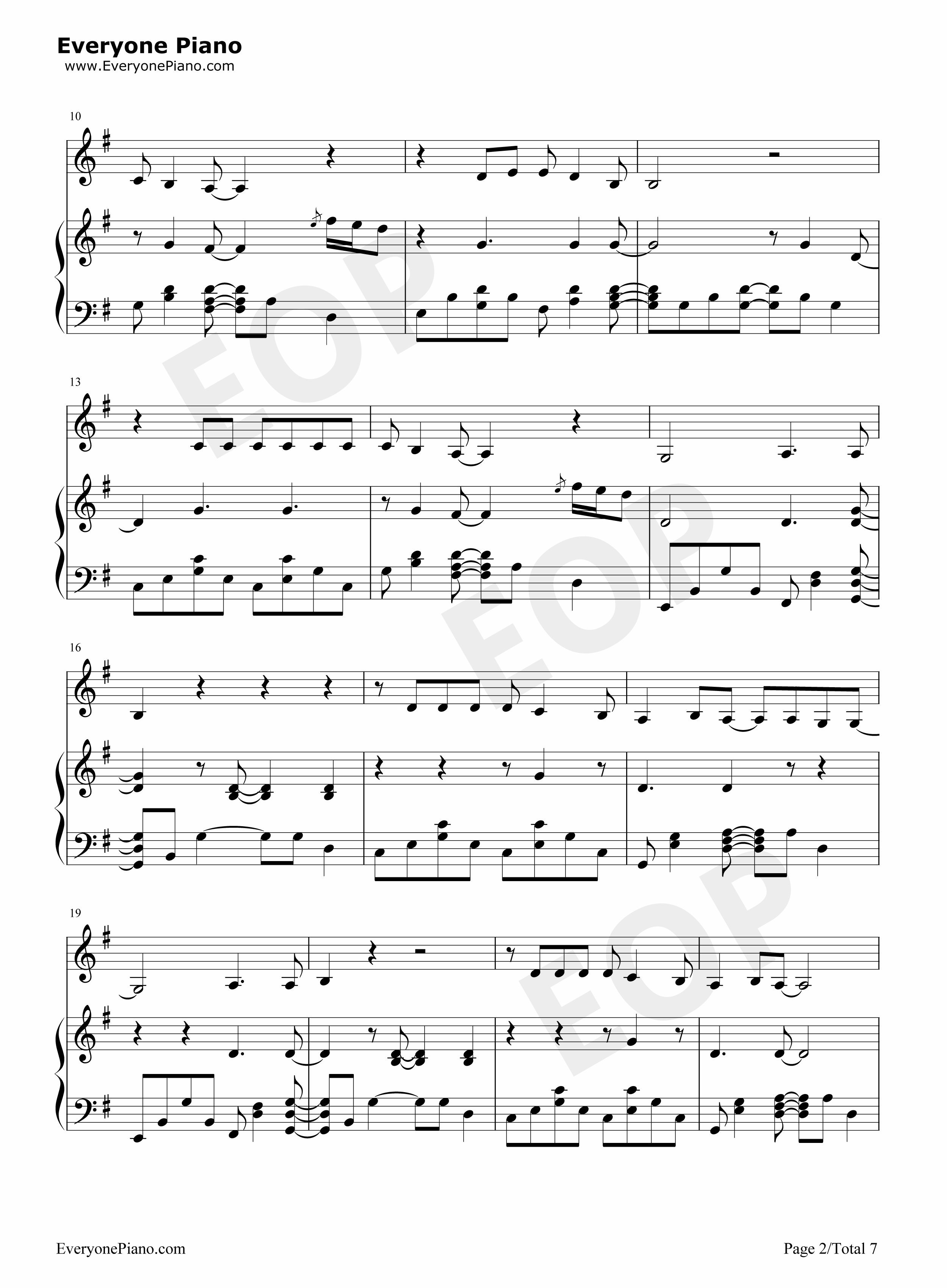 Shallow钢琴谱_Lady_Gaga_Bradley_Cooper