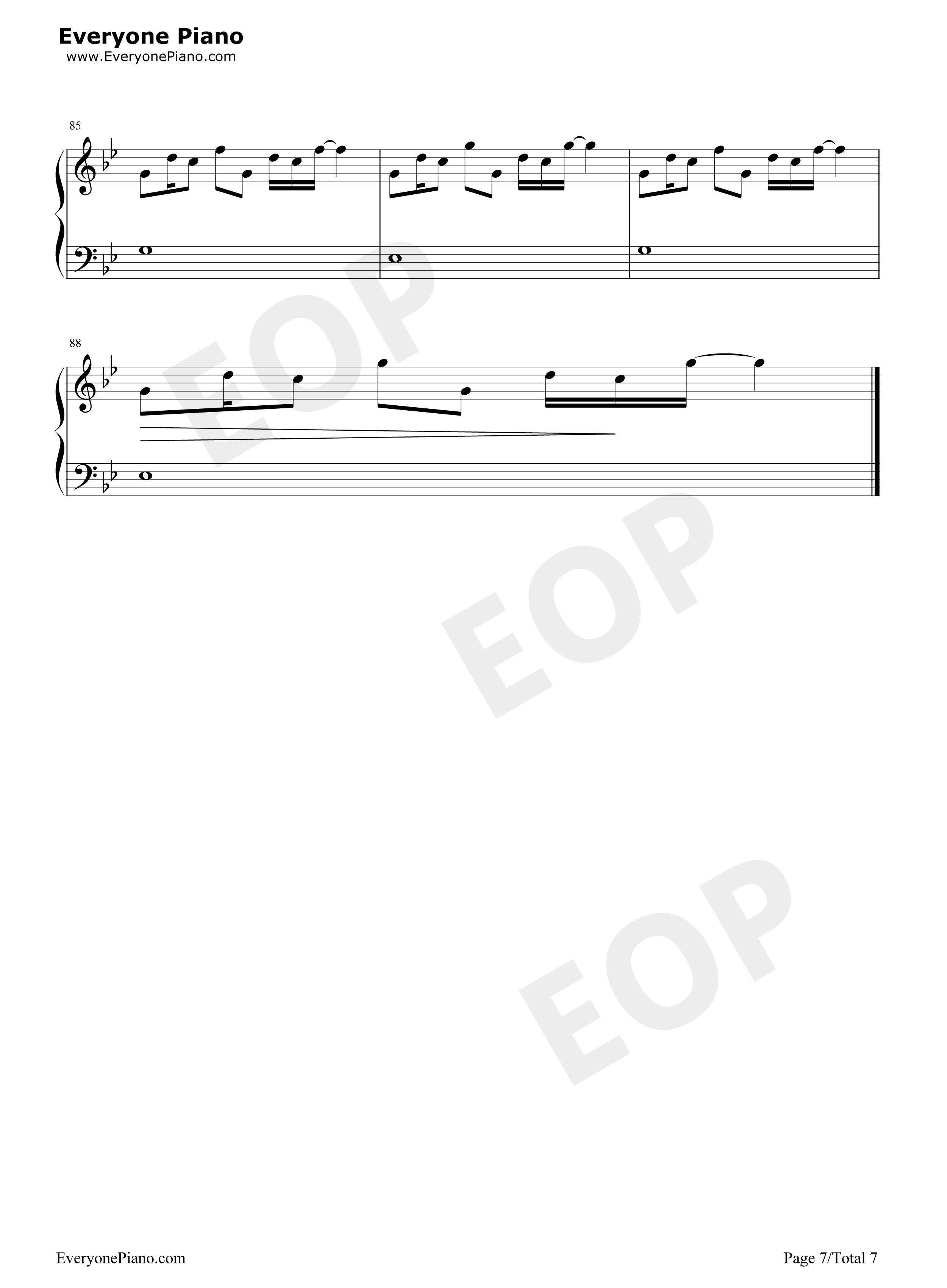 Weight_of_the_World钢琴谱_MONACA