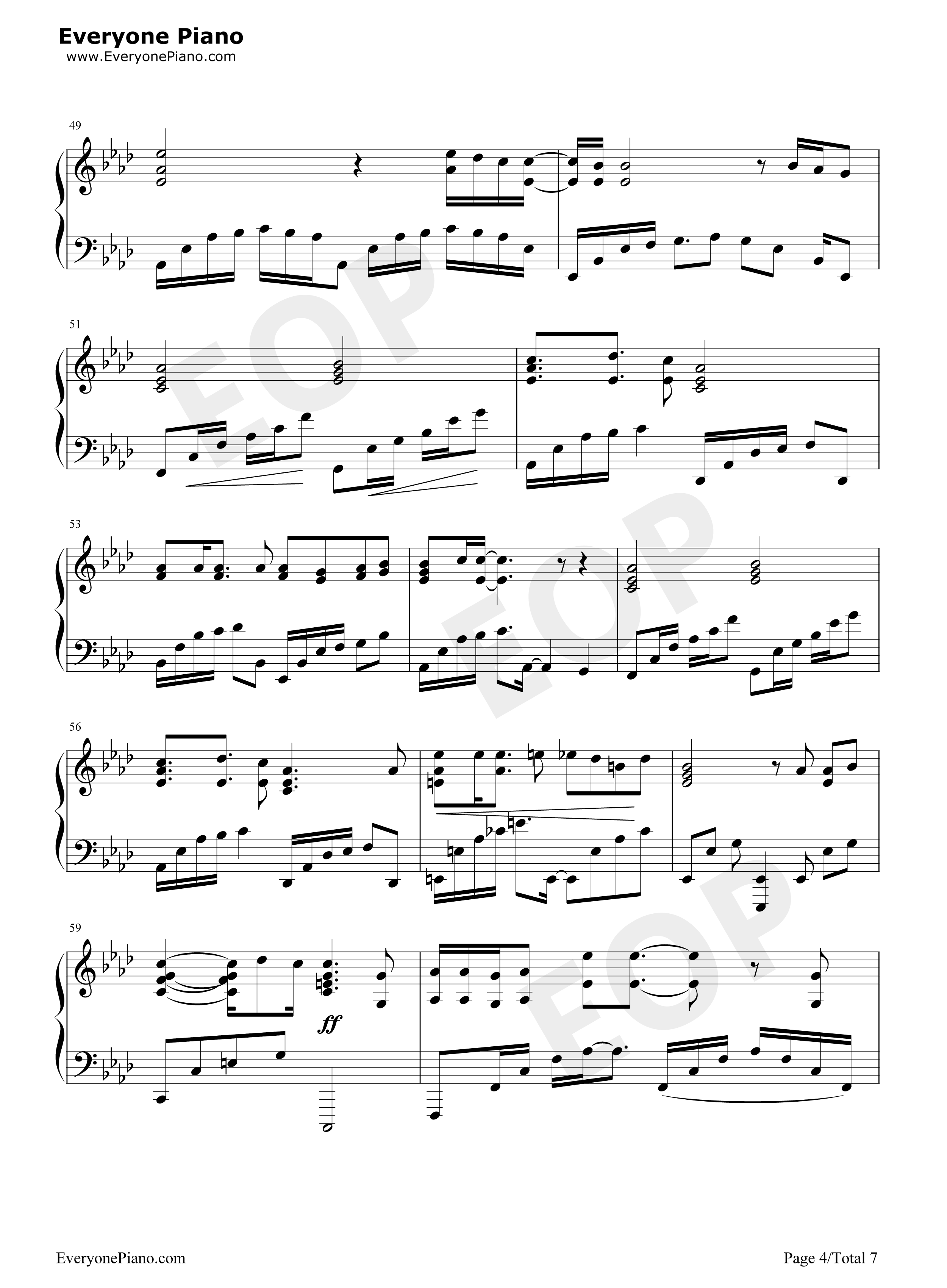 Weight_of_the_World钢琴谱_MONACA