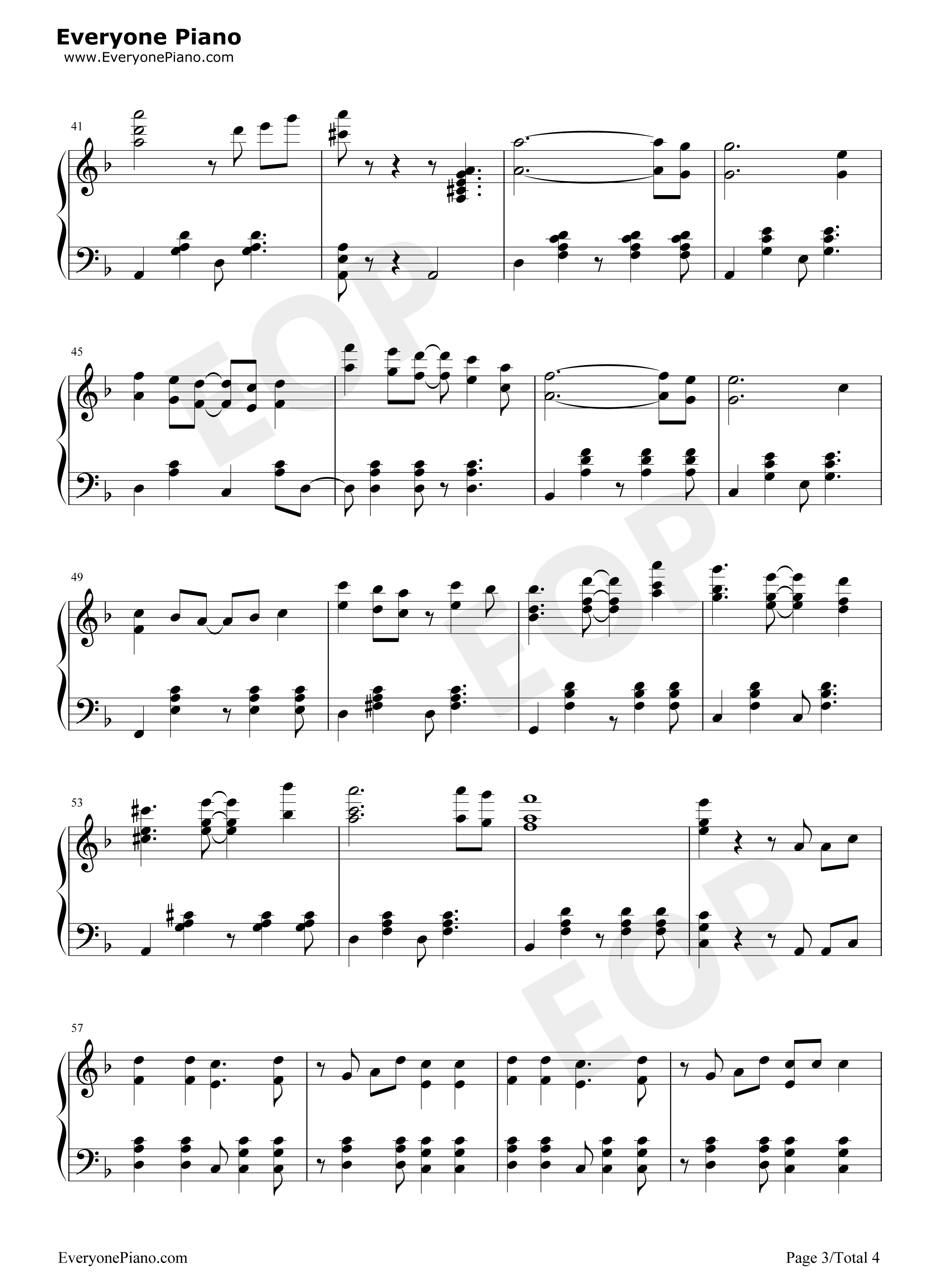 疾风钢琴谱_疾风少女