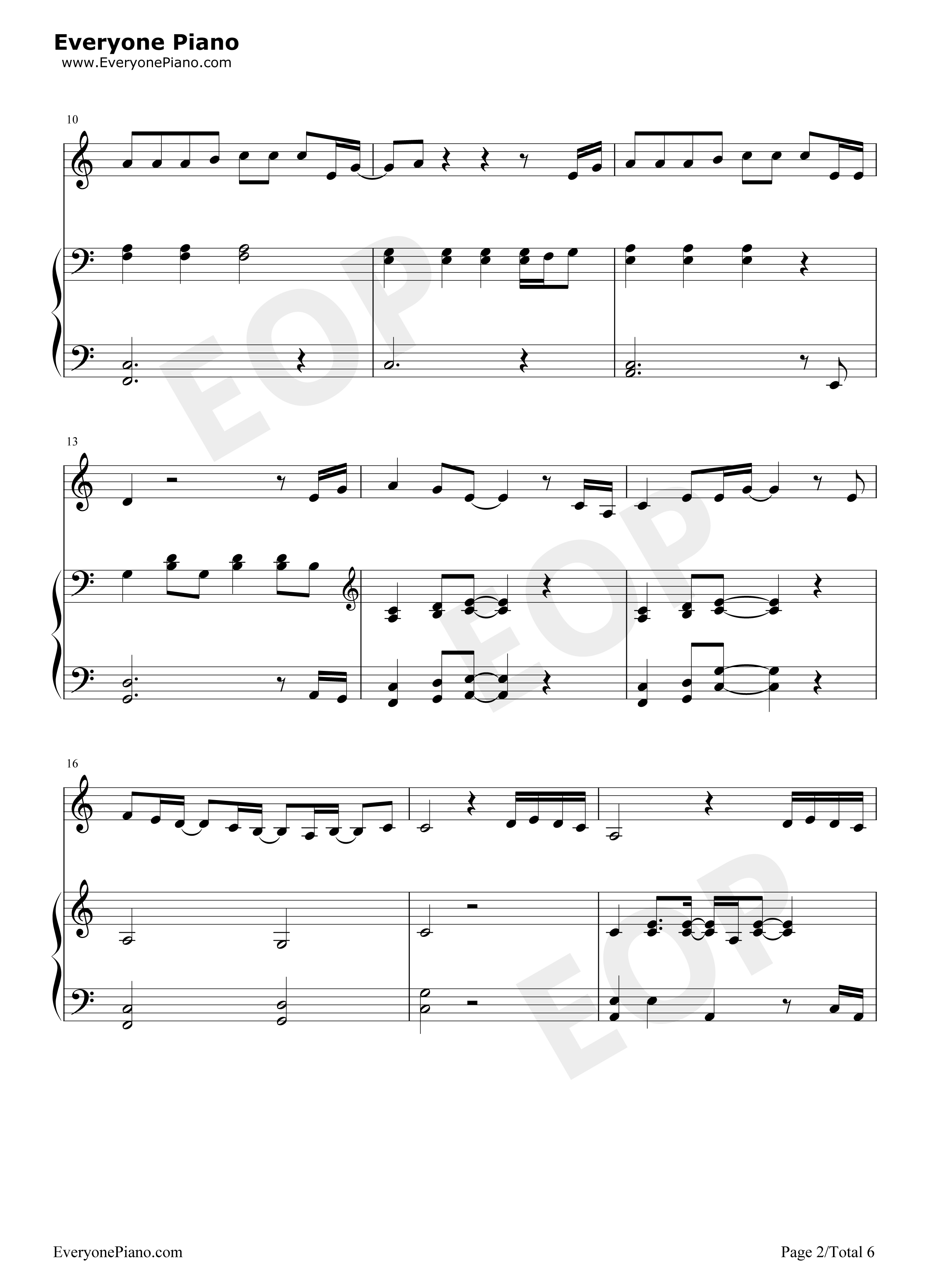 Always_Remember_Us_This_Way钢琴谱_Lady_Gaga