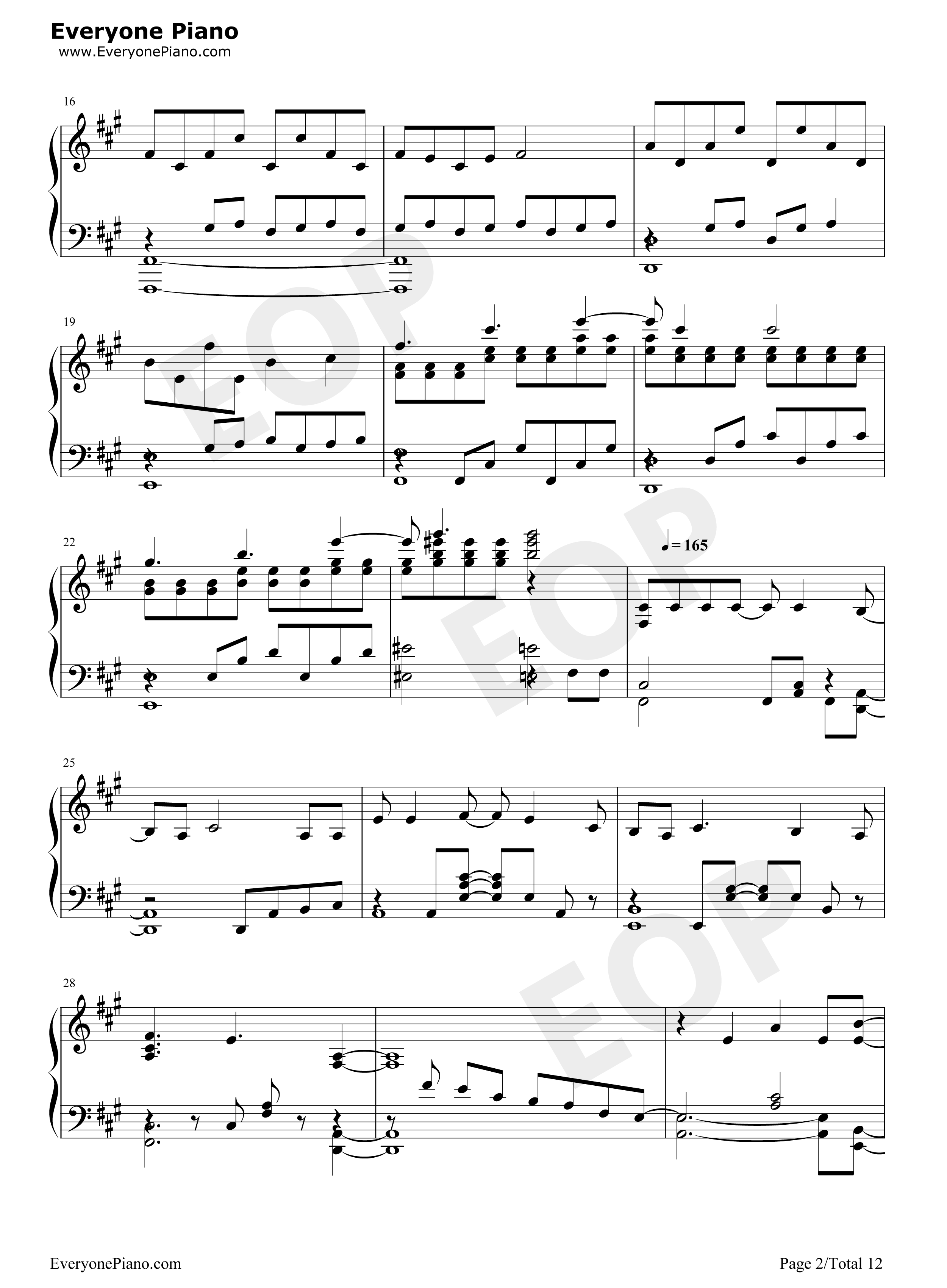 梦回还钢琴谱_呦猫UNEKO