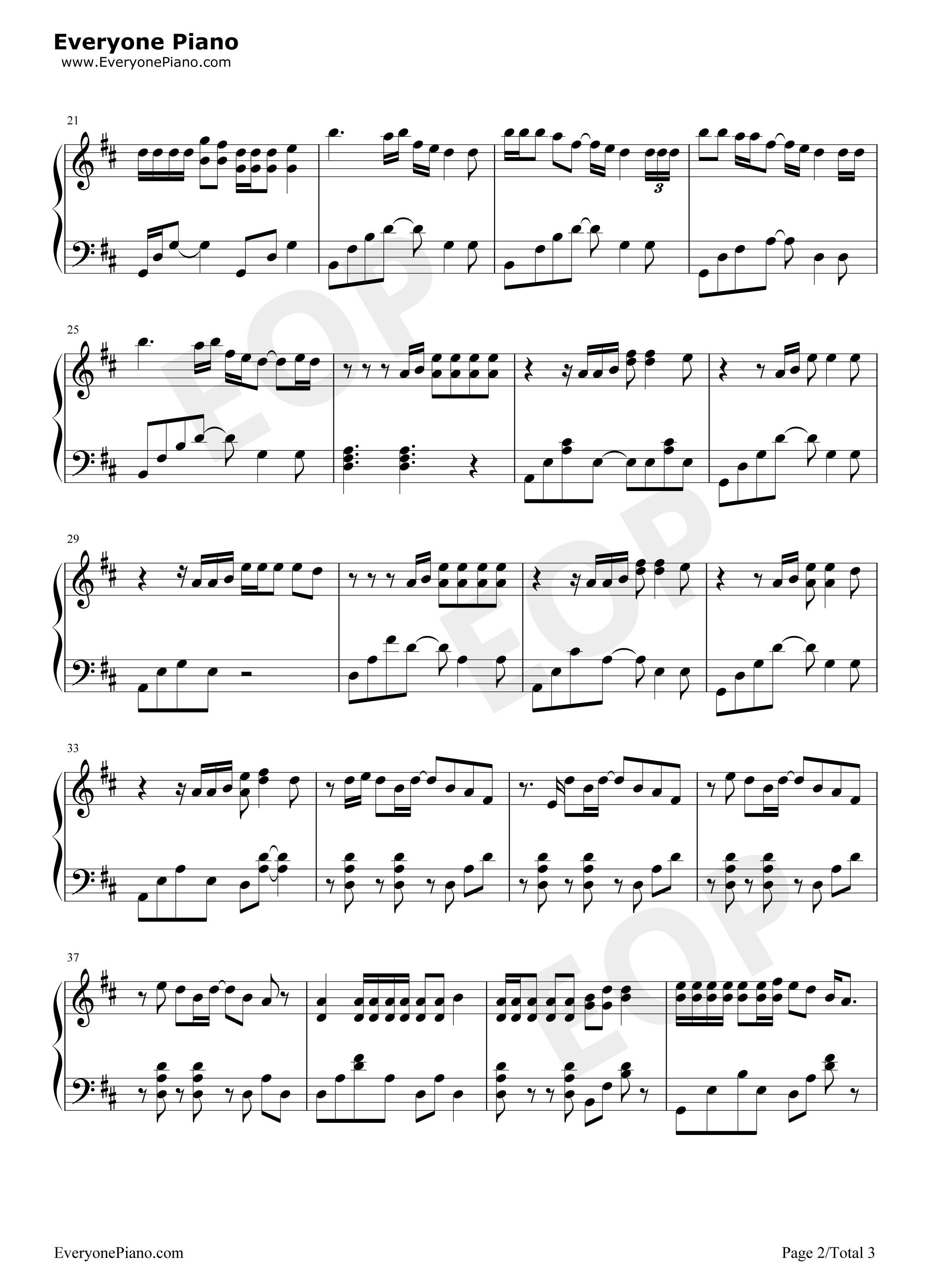 Sunflower钢琴谱_Post_Malone_Swae_Lee