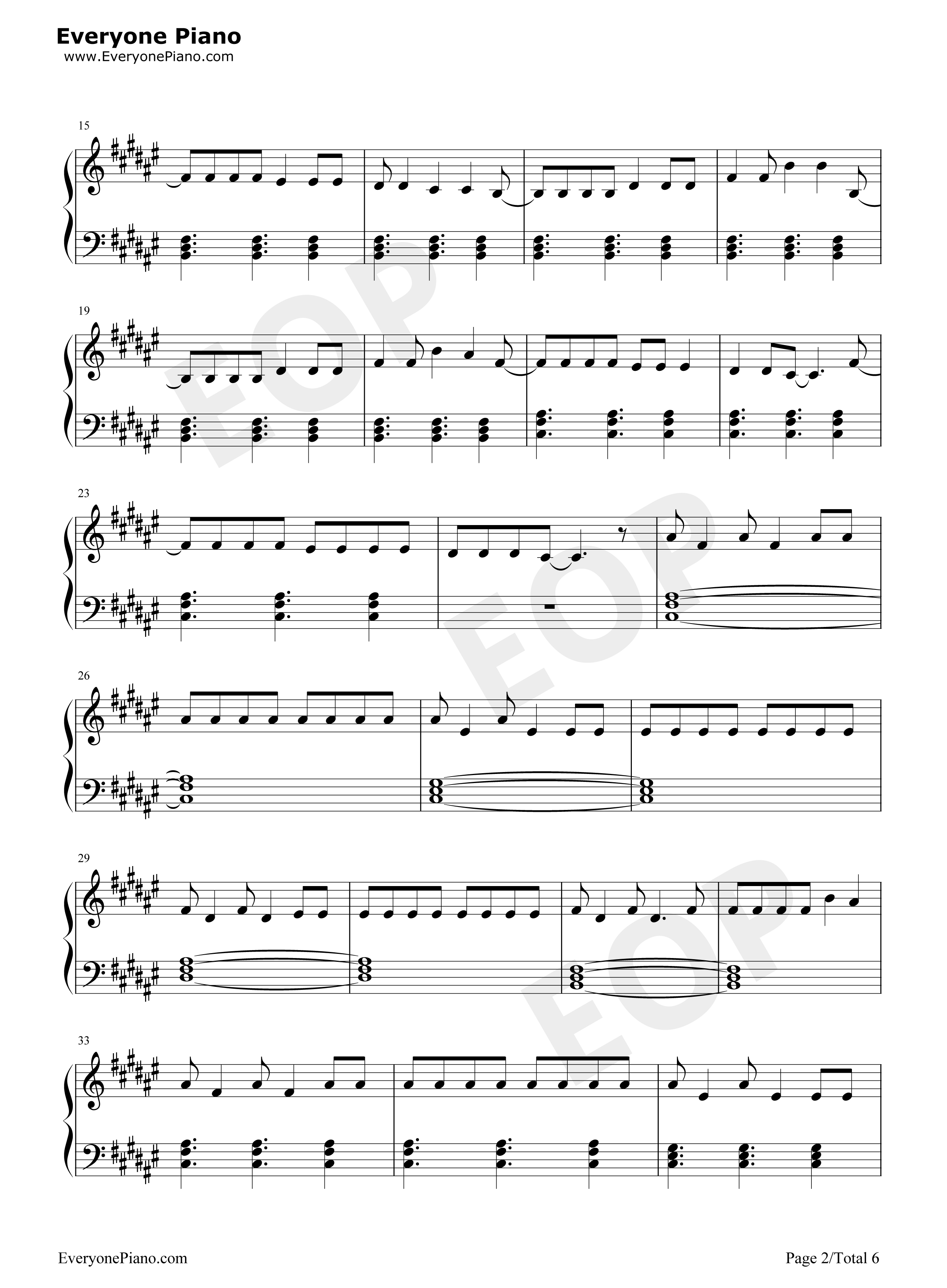 Zero钢琴谱_Imagine_Dragons