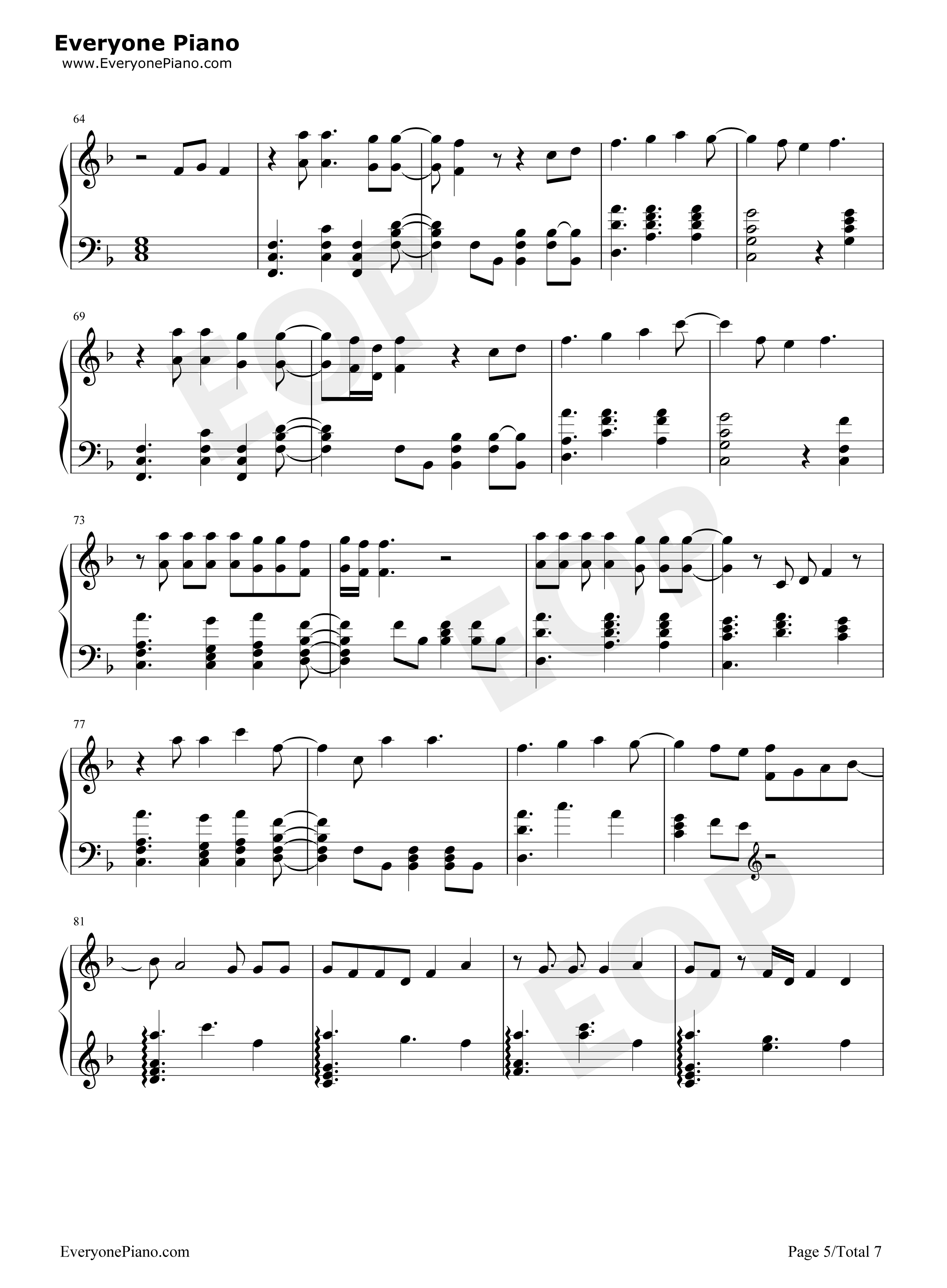 Hello_My_Love钢琴谱_Westlife