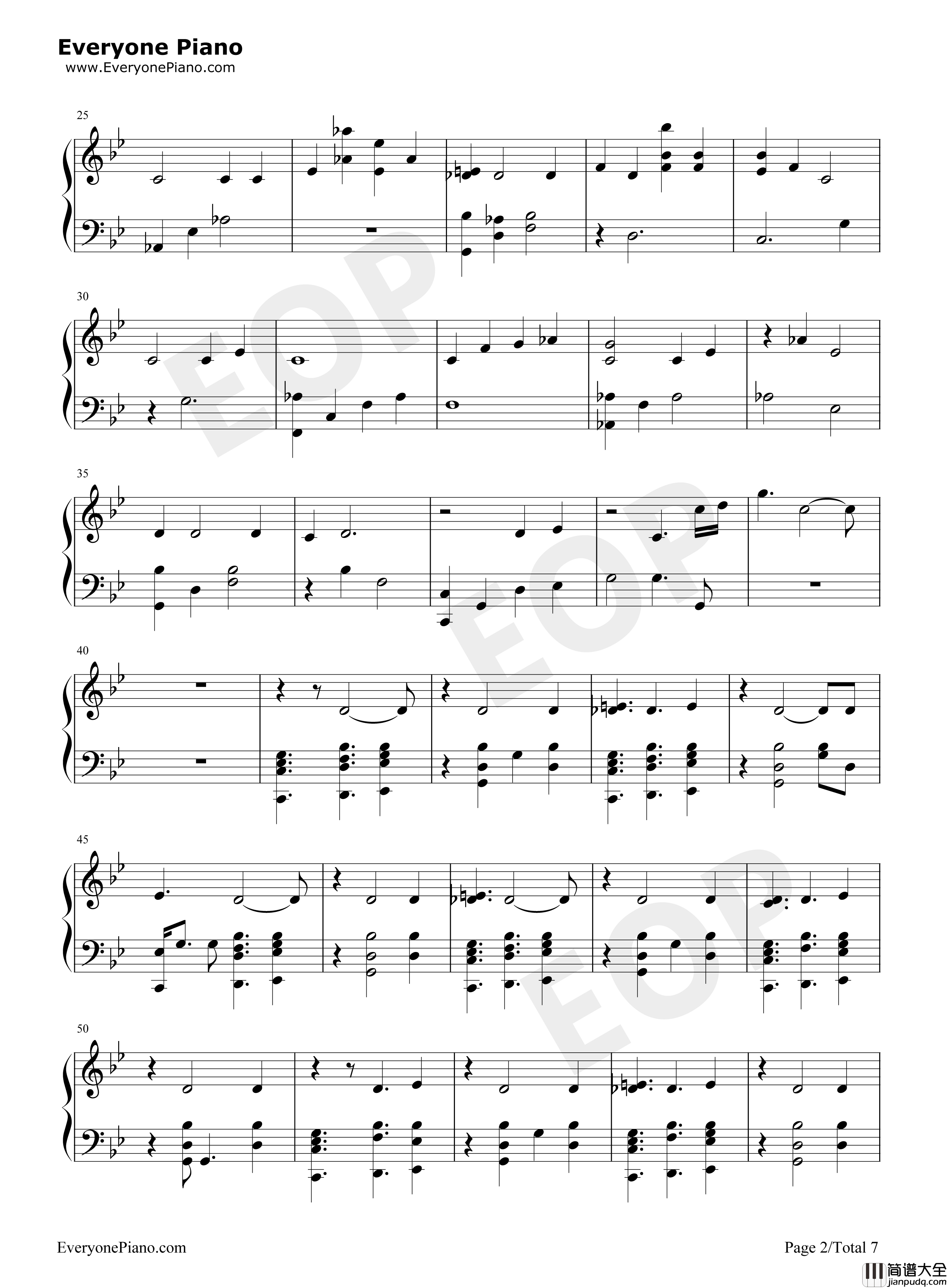 Joan_of_Arc钢琴谱_Little_Mix