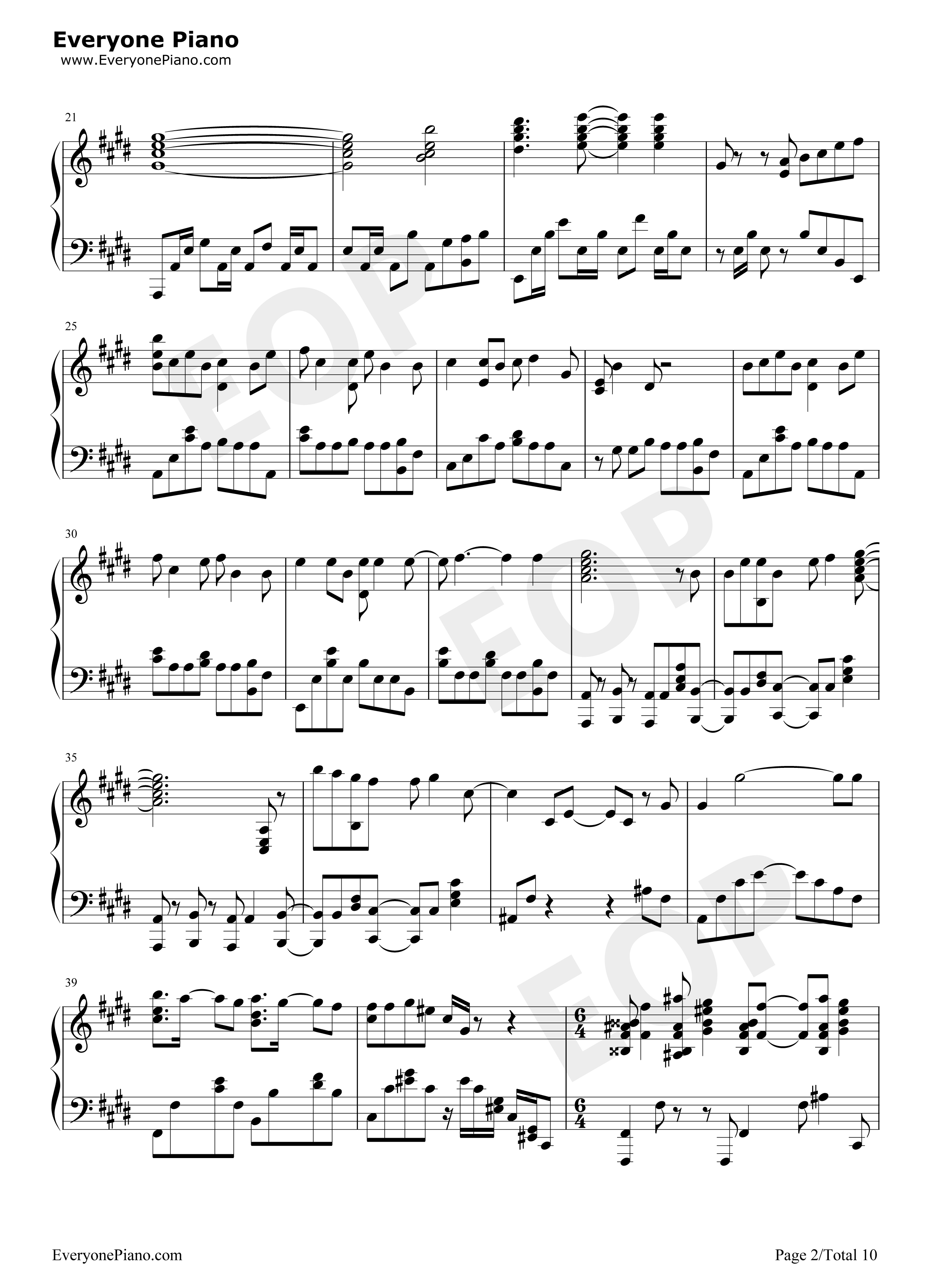 Little_Busters钢琴谱_Rita