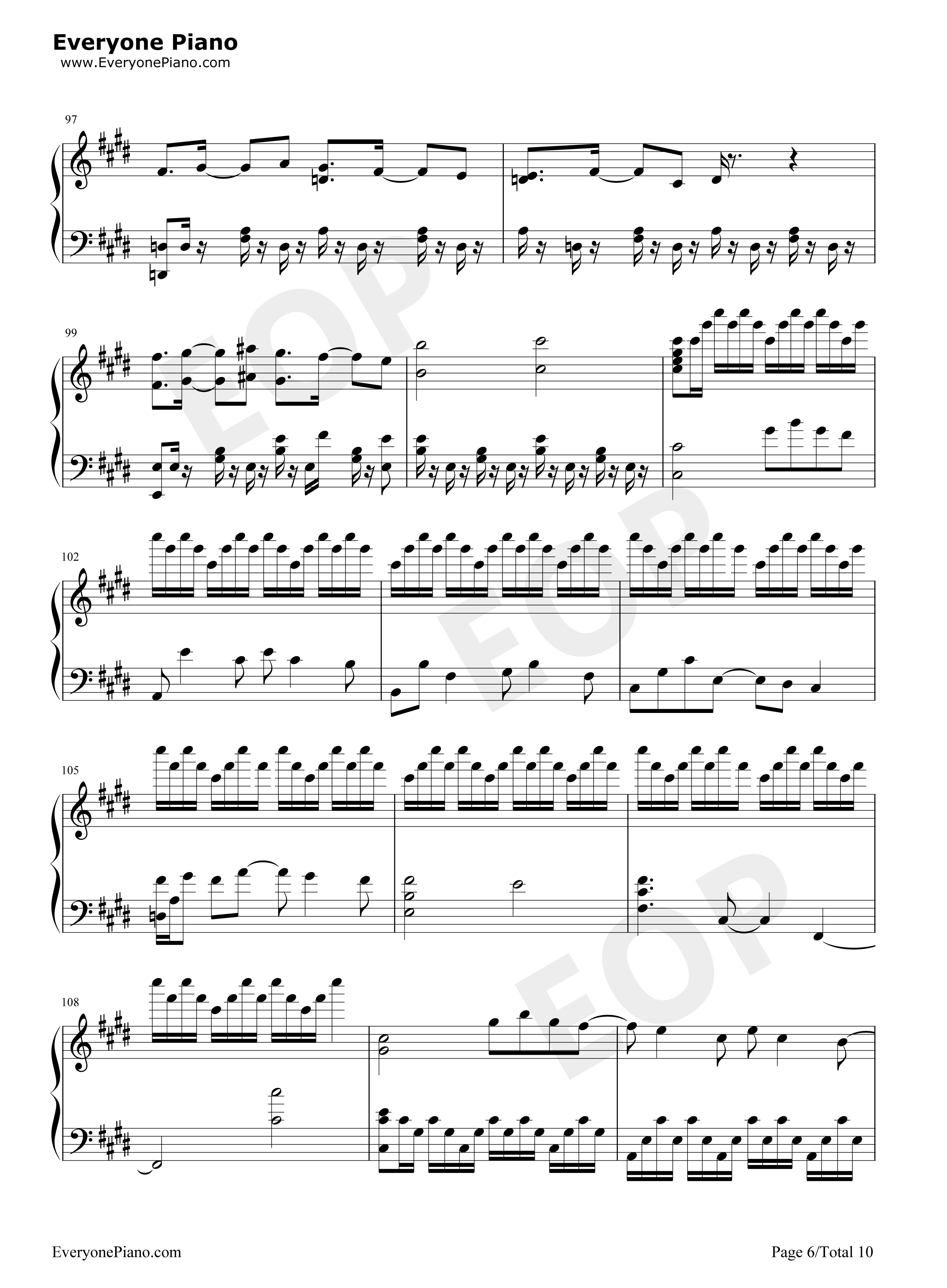 Little_Busters钢琴谱_Rita