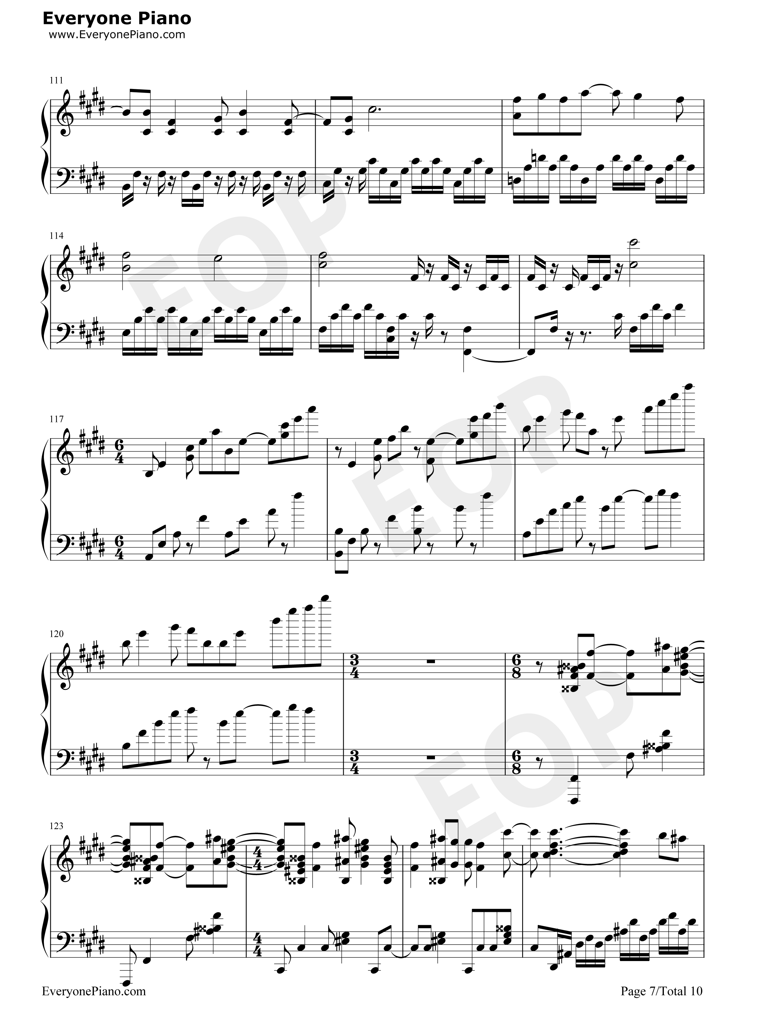 Little_Busters钢琴谱_Rita