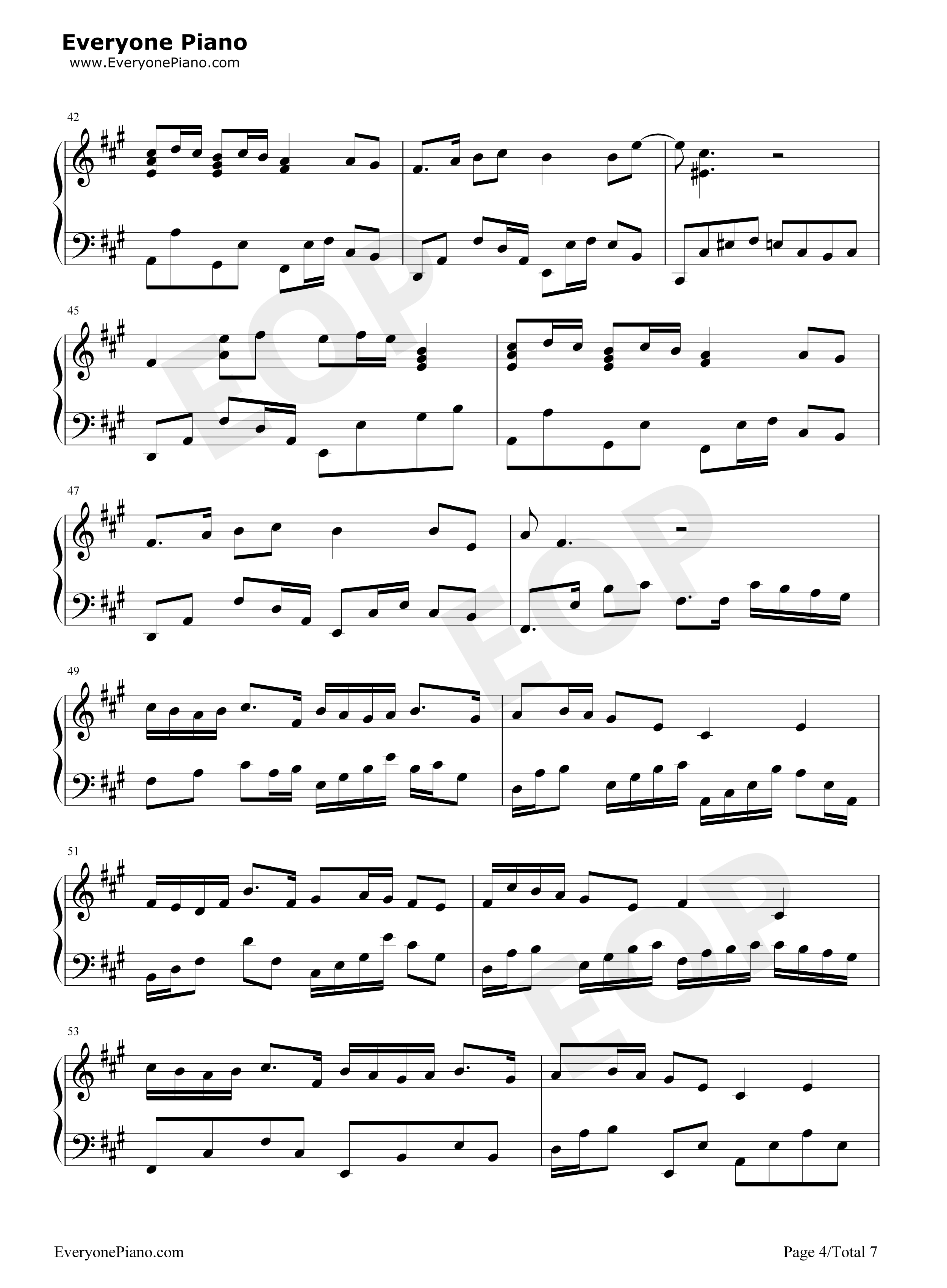 琵琶行钢琴谱_奇然_沈谧仁