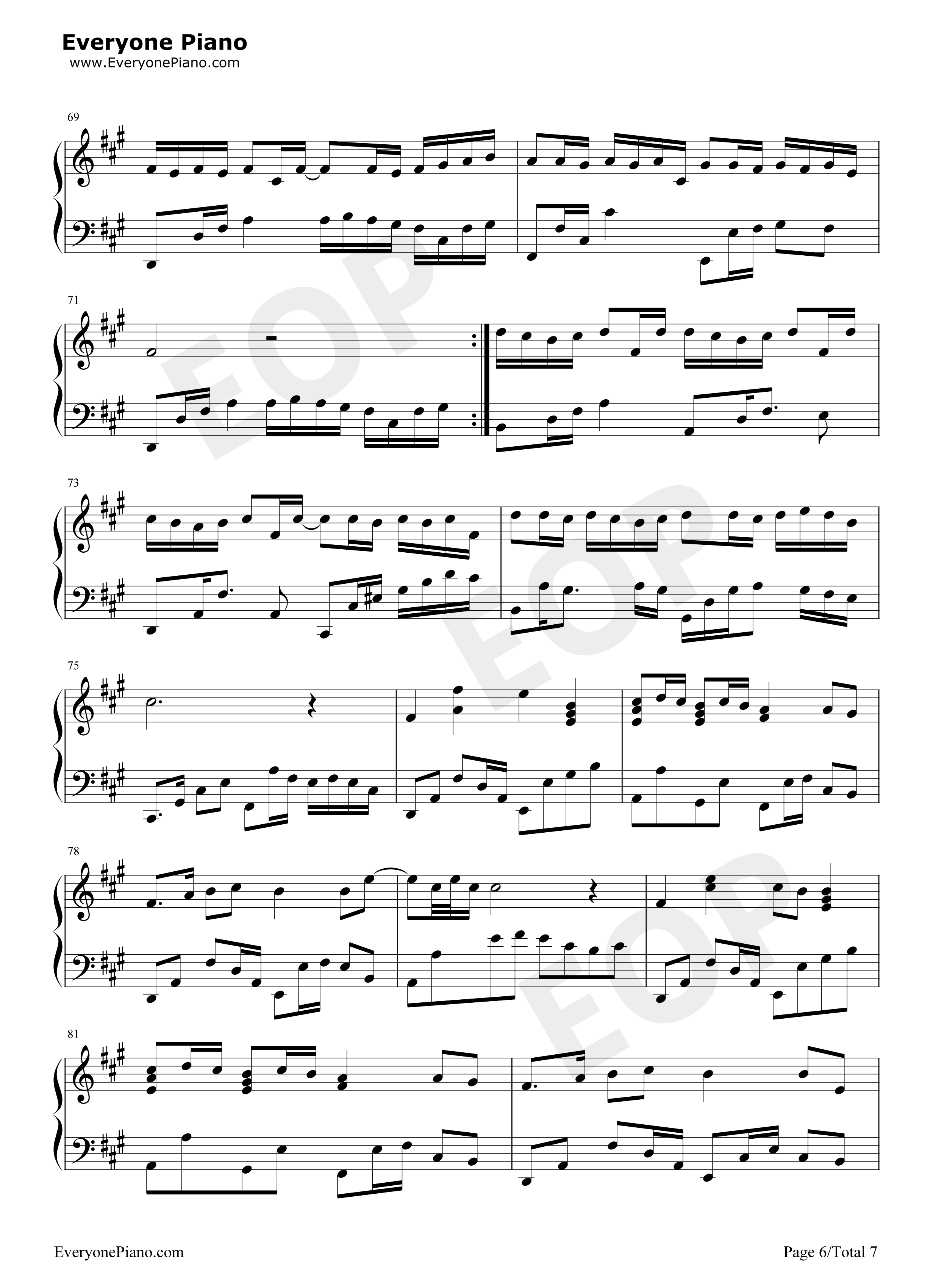 琵琶行钢琴谱_奇然_沈谧仁