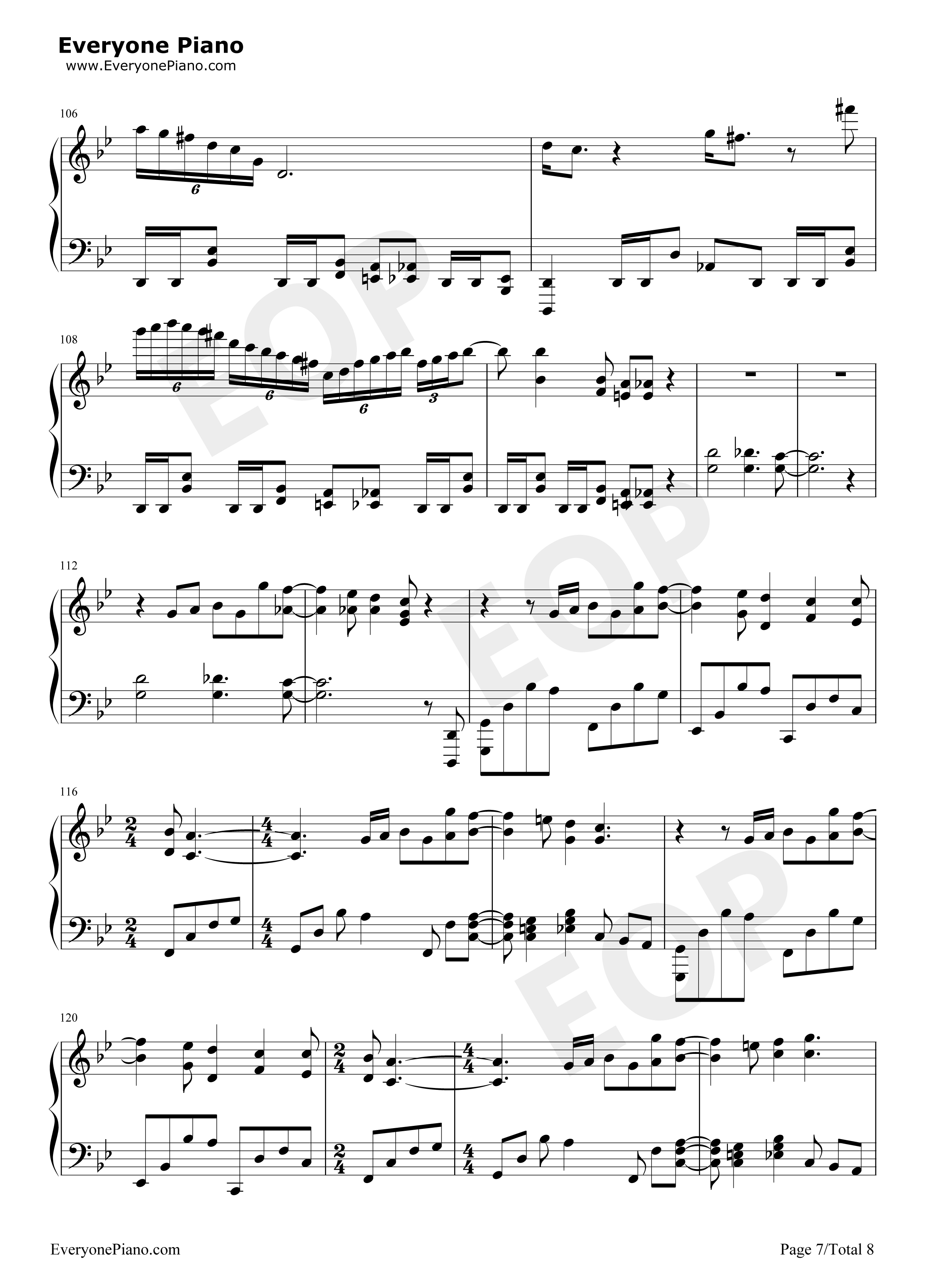 Cirice钢琴谱_Ghost