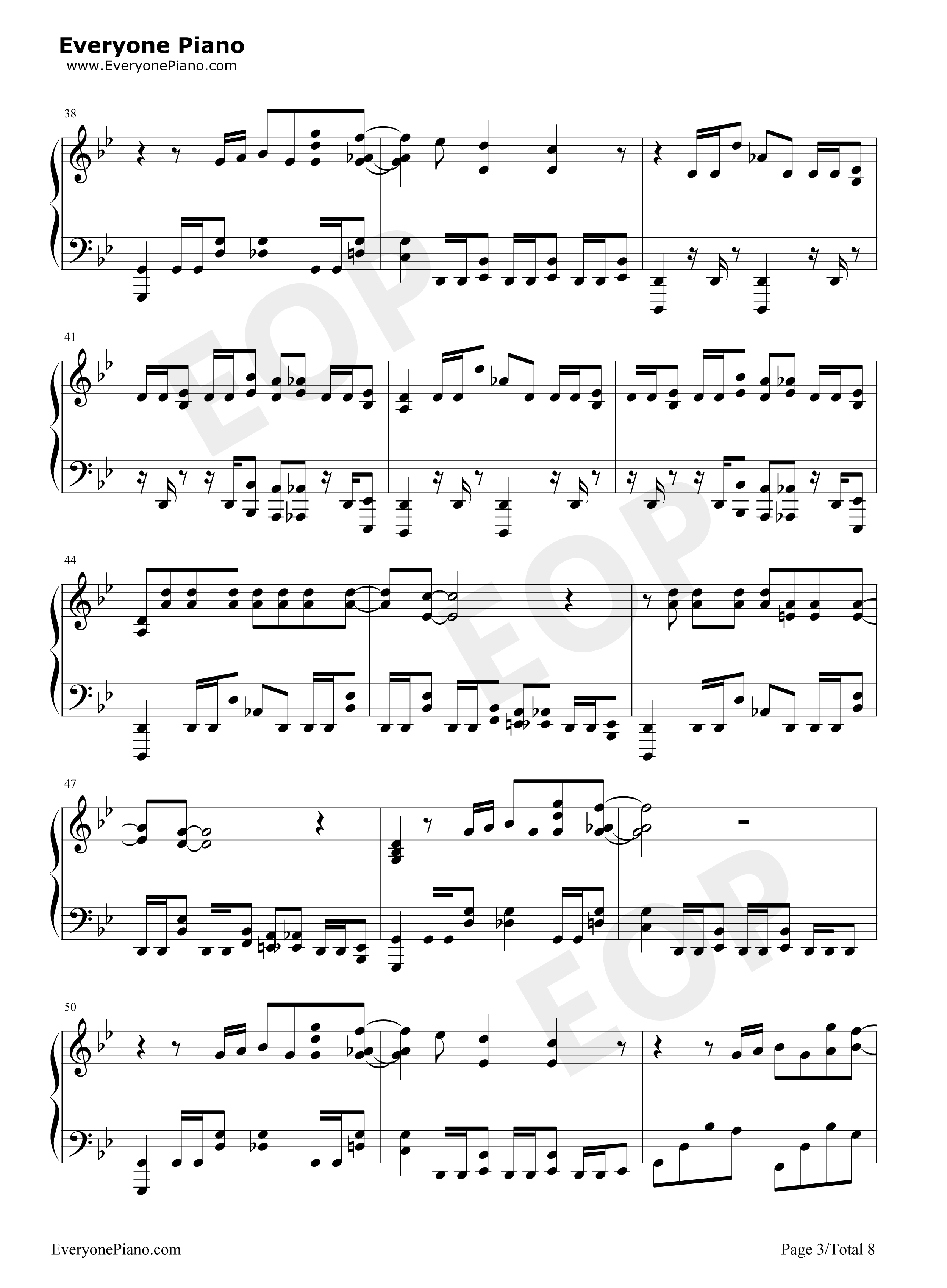 Cirice钢琴谱_Ghost