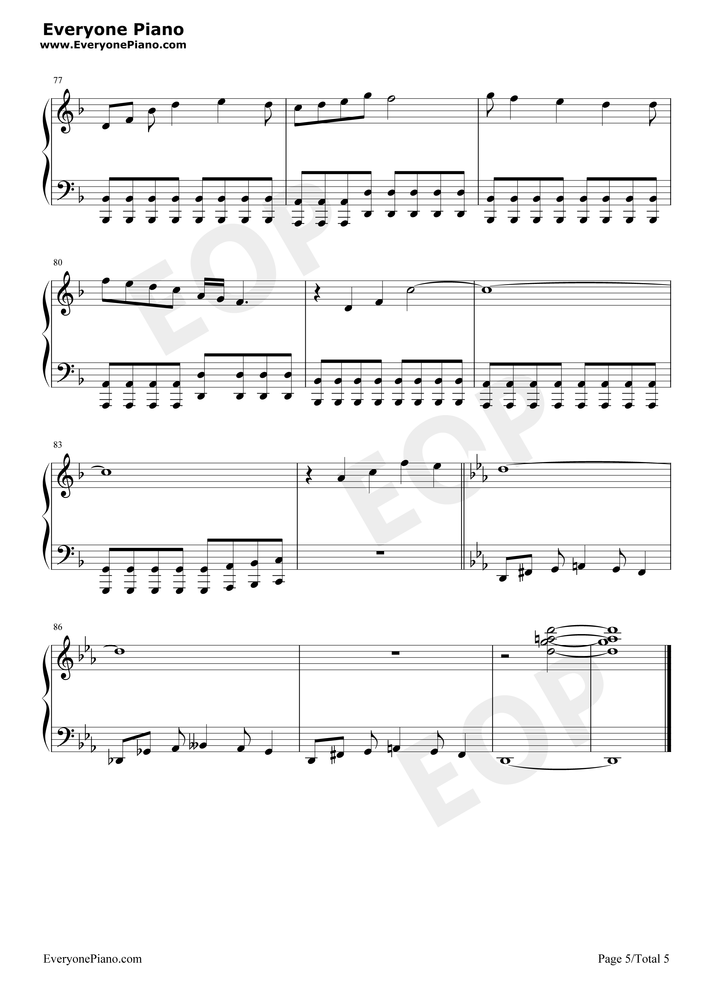 Dancing_Through_Life钢琴谱_Michelle_Federer