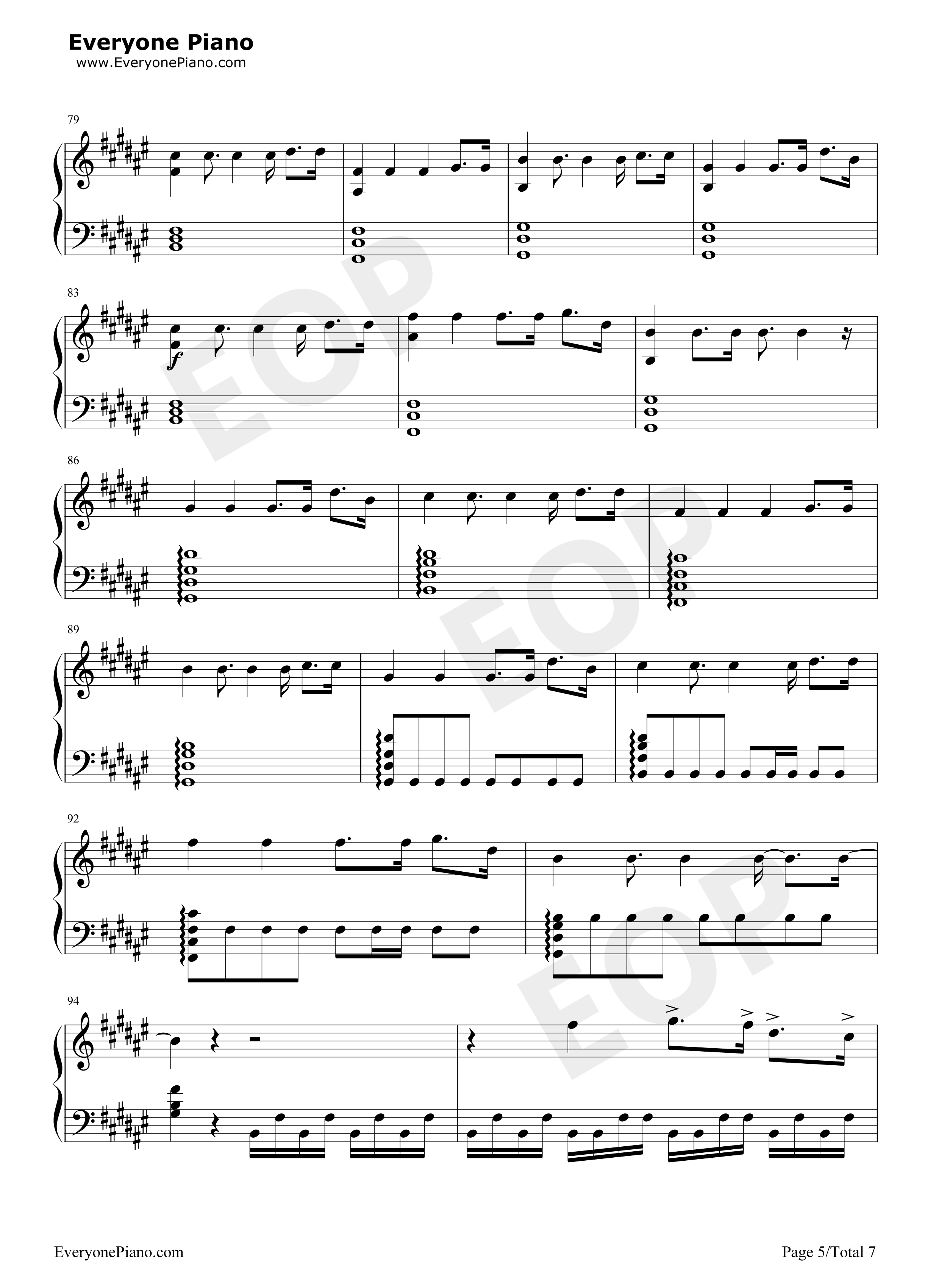 Frontier钢琴谱_Cargo