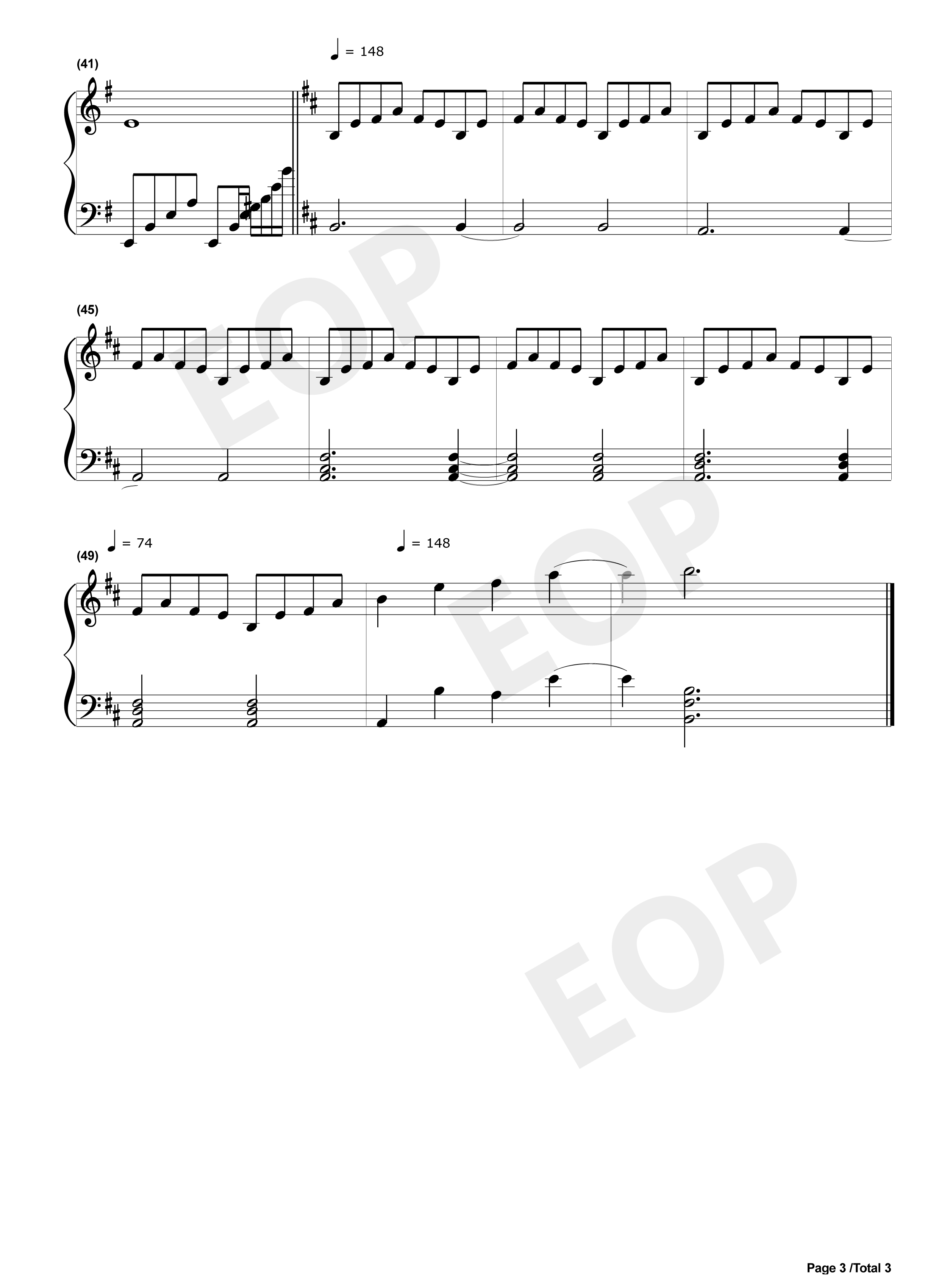 風の唄_piano_solo_ver钢琴谱_凋叶棕