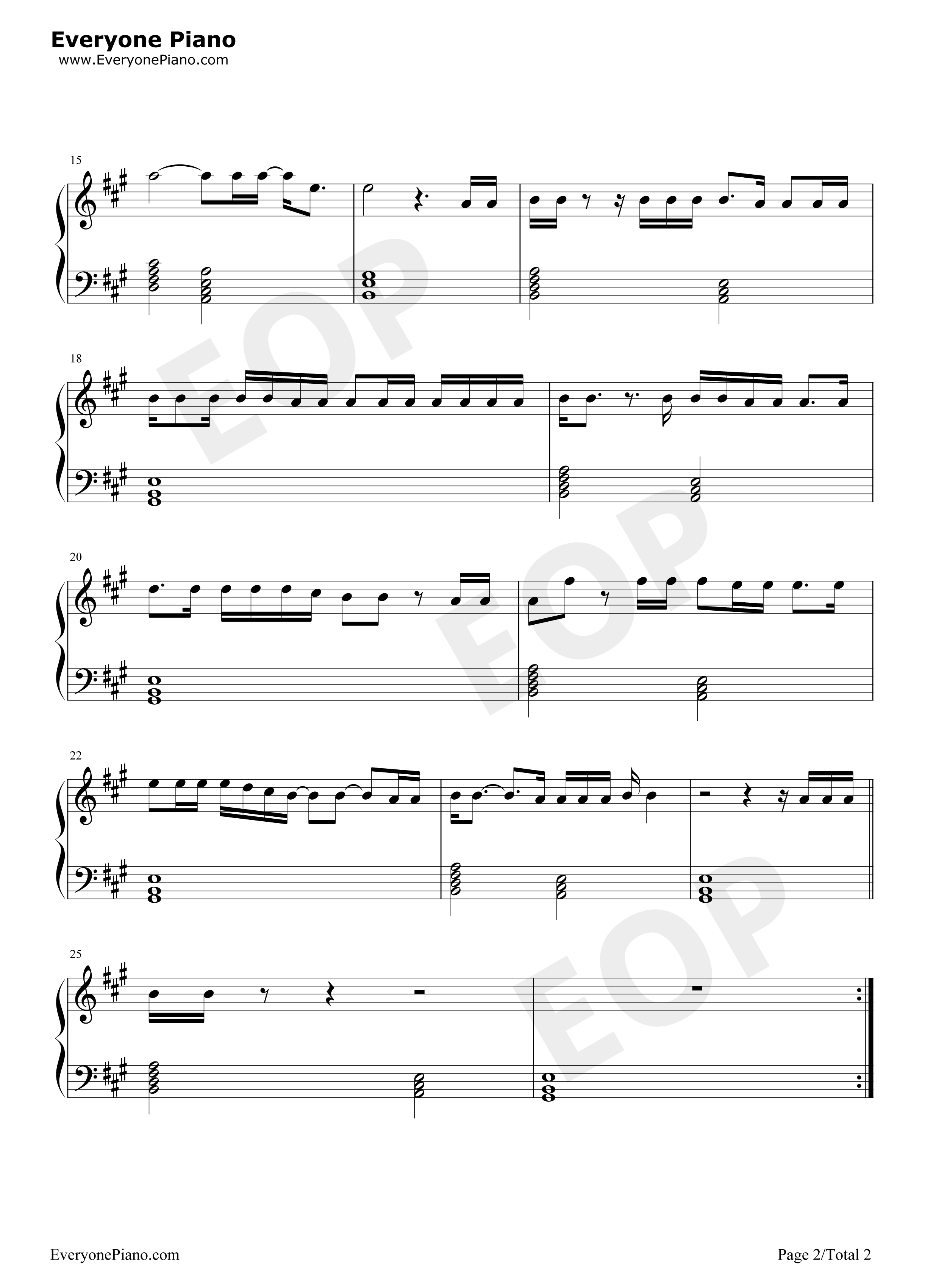 Dont_Call_Me_Up钢琴谱_Mabel