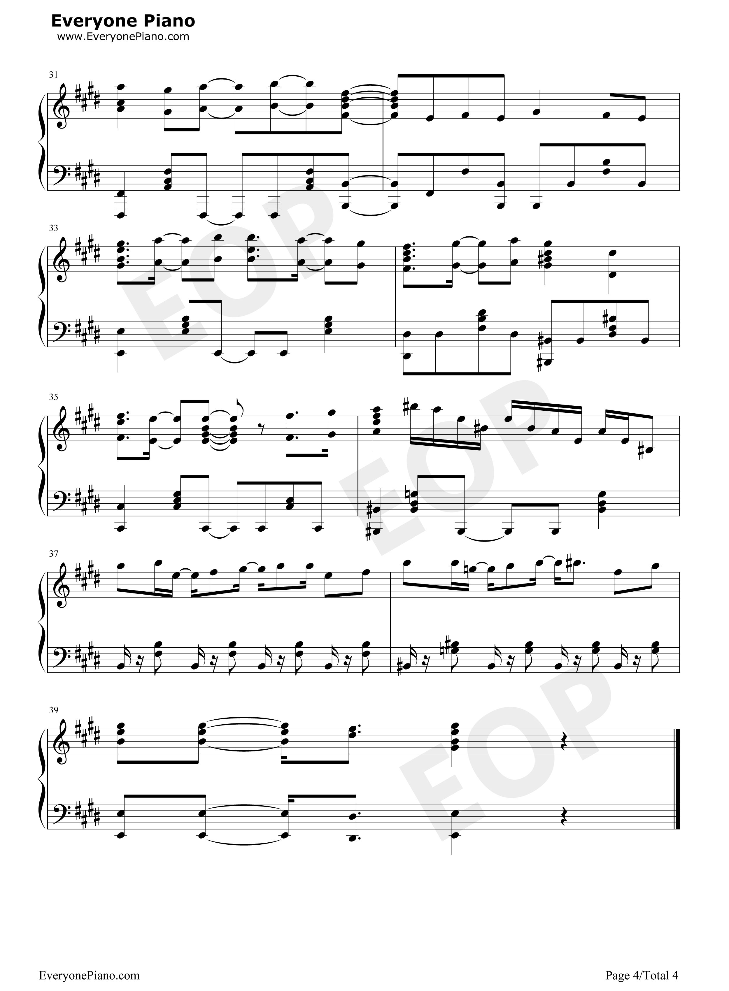 閃きハートビート钢琴谱_伊藤美来