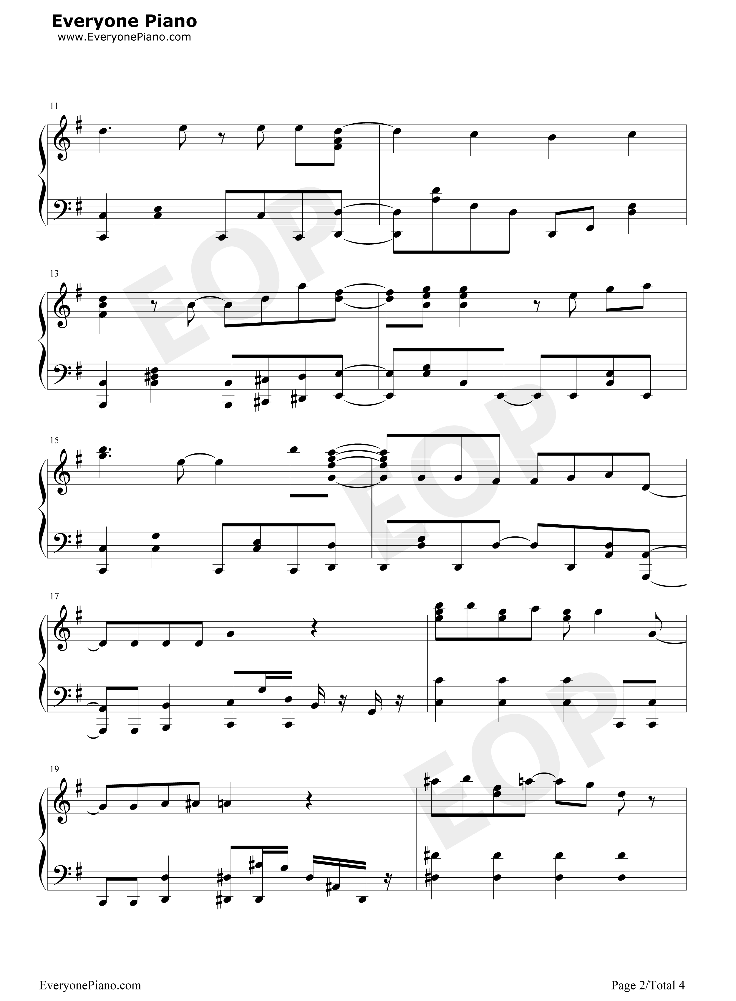 閃きハートビート钢琴谱_伊藤美来