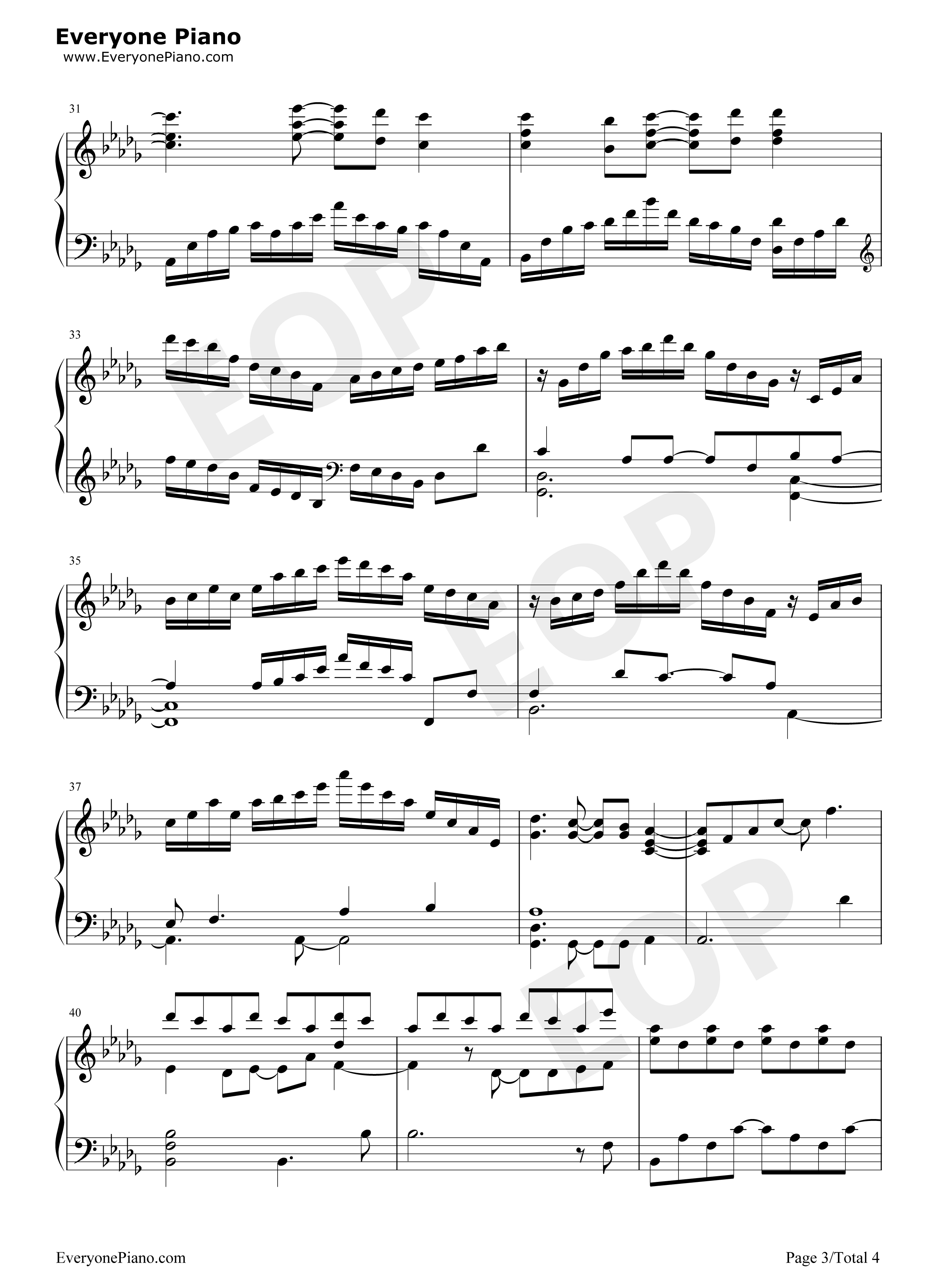 未明の君と薄明の魔法钢琴谱_やなぎなぎ