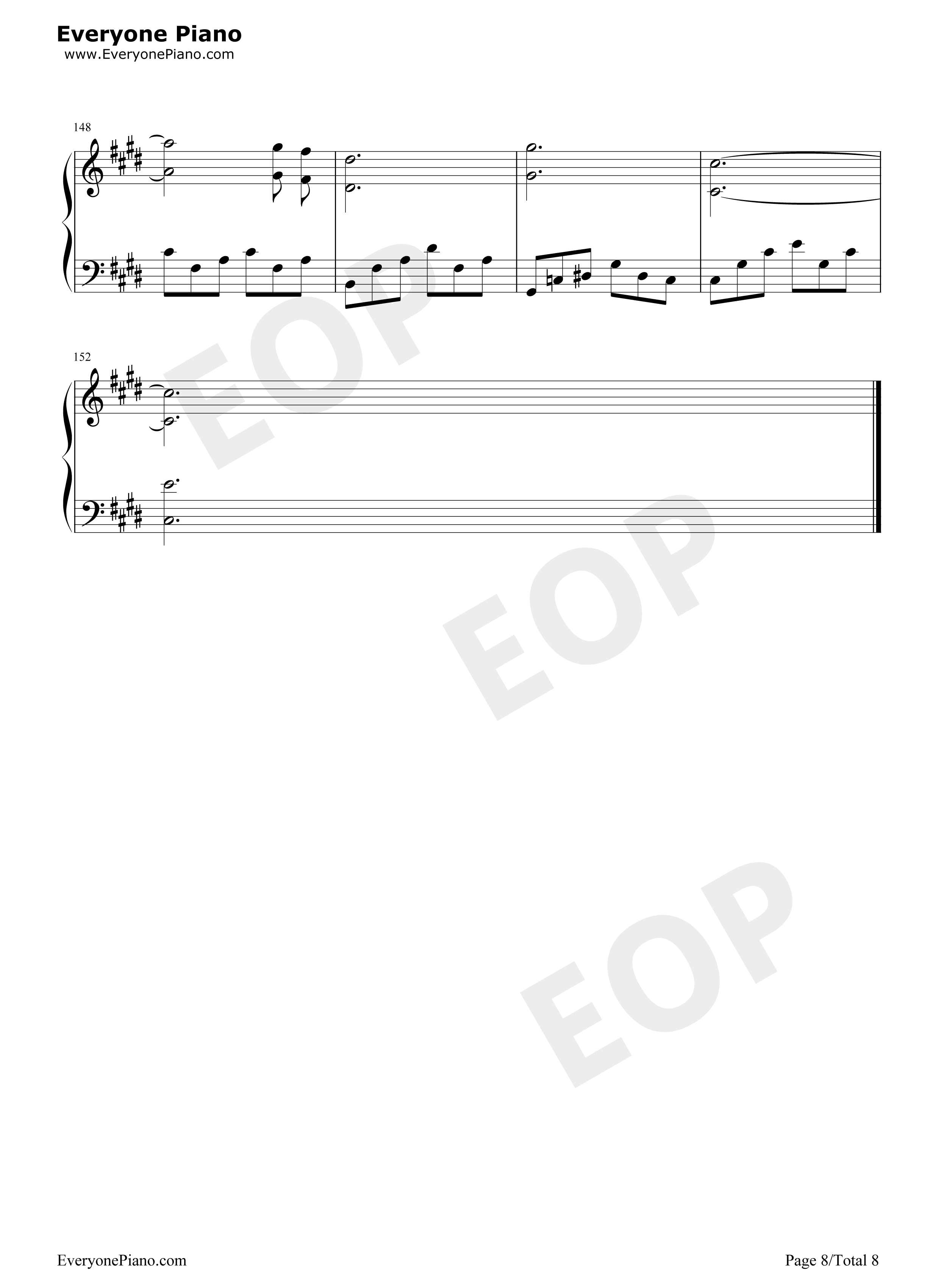 星钢琴谱_杨宗纬