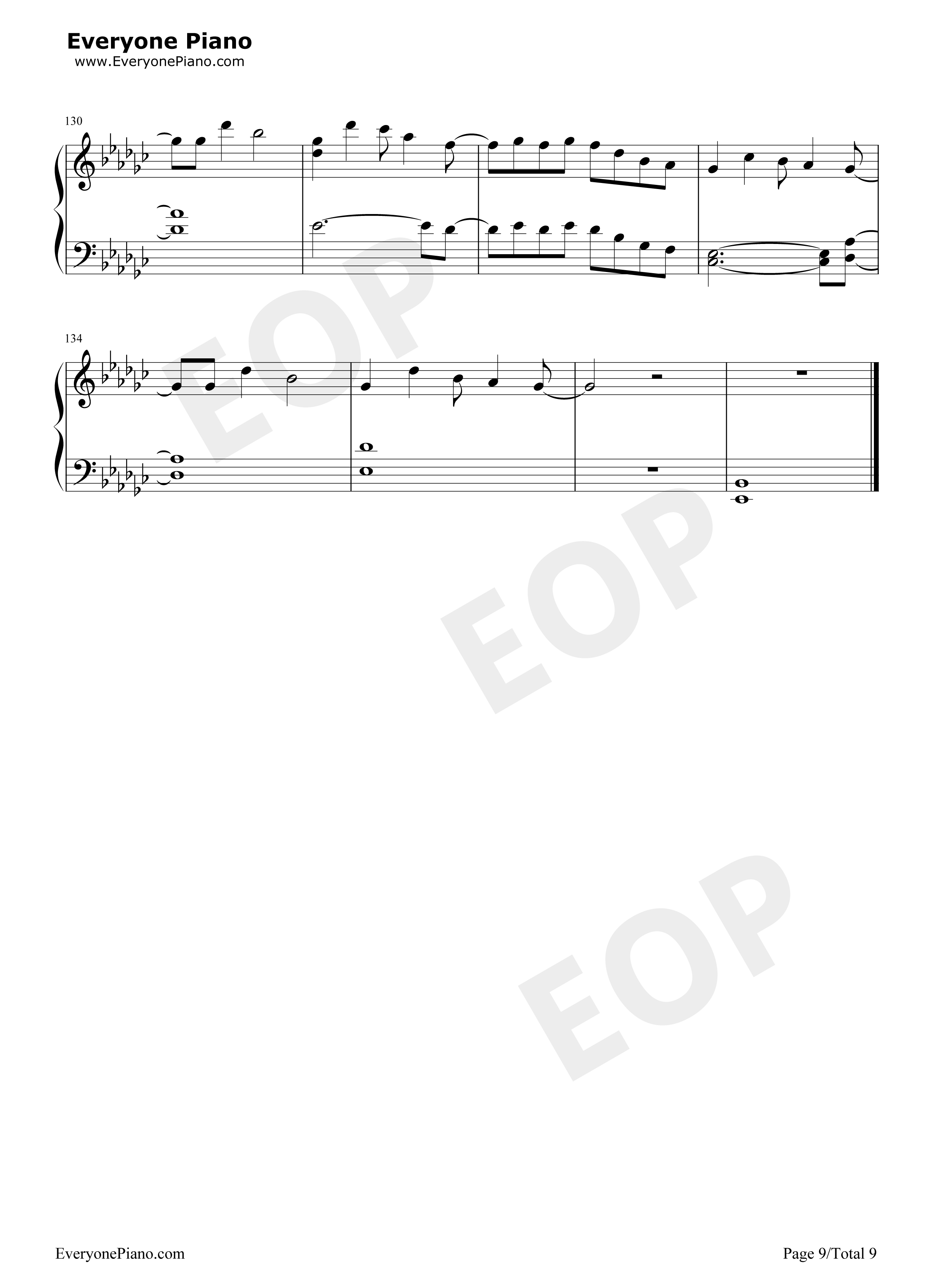 溯_Reverse钢琴谱_马吟吟