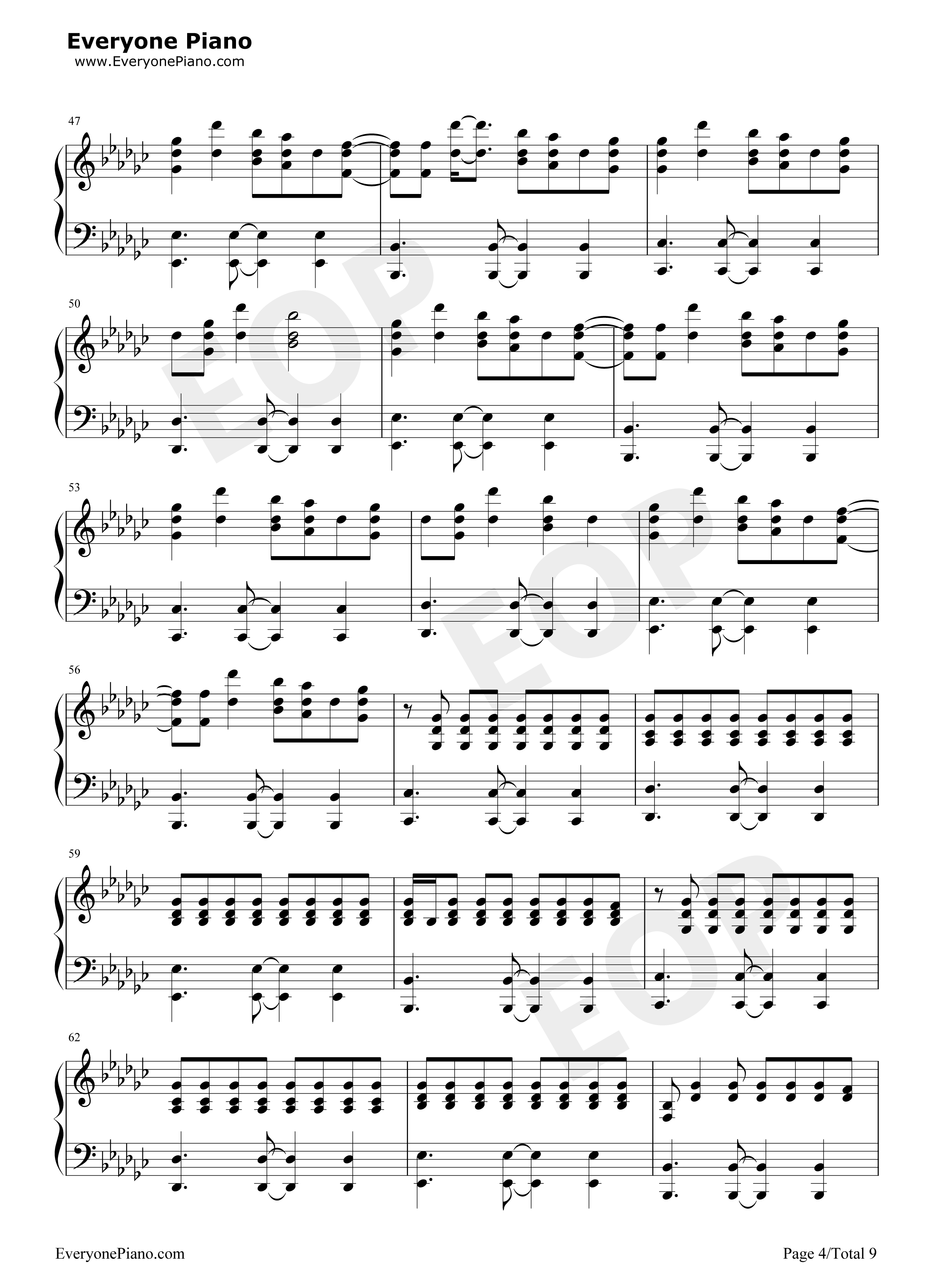 溯_Reverse钢琴谱_马吟吟