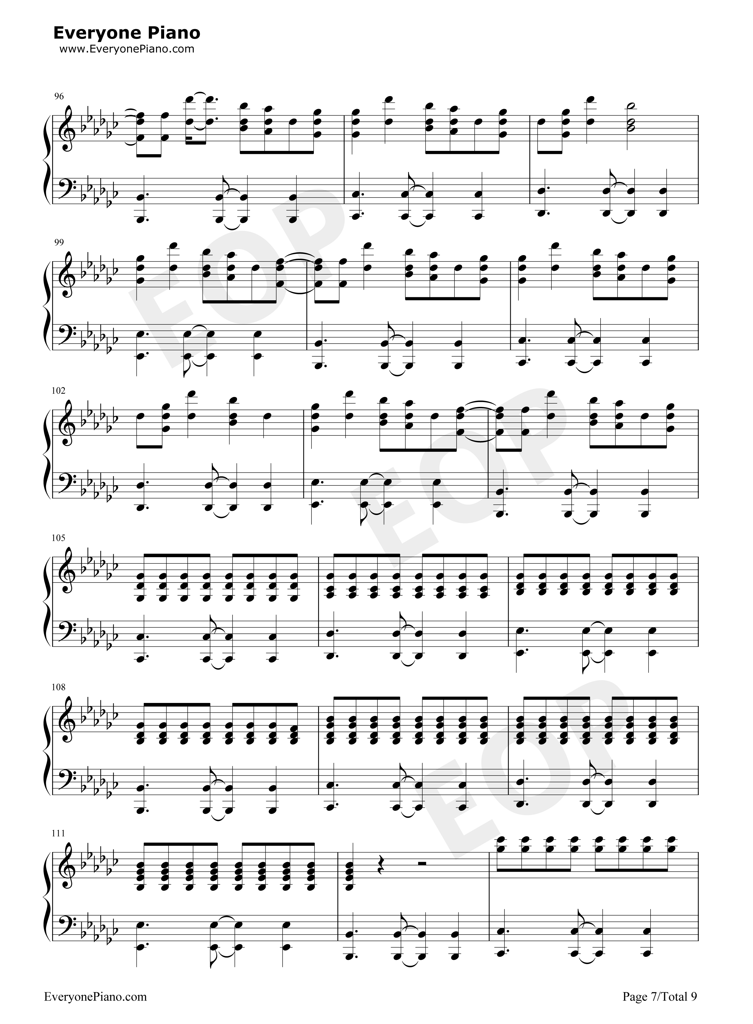 溯_Reverse钢琴谱_马吟吟