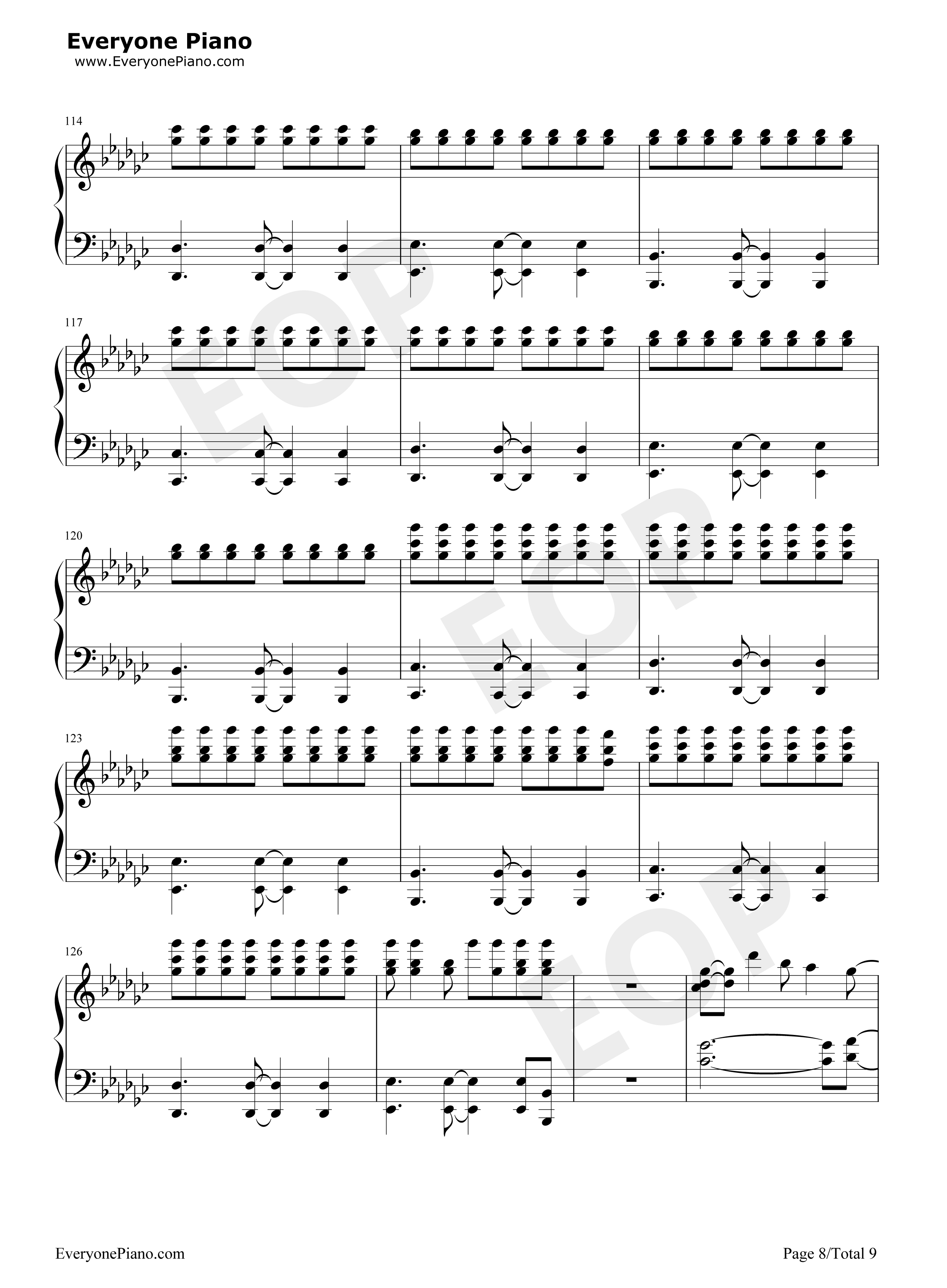 溯_Reverse钢琴谱_马吟吟