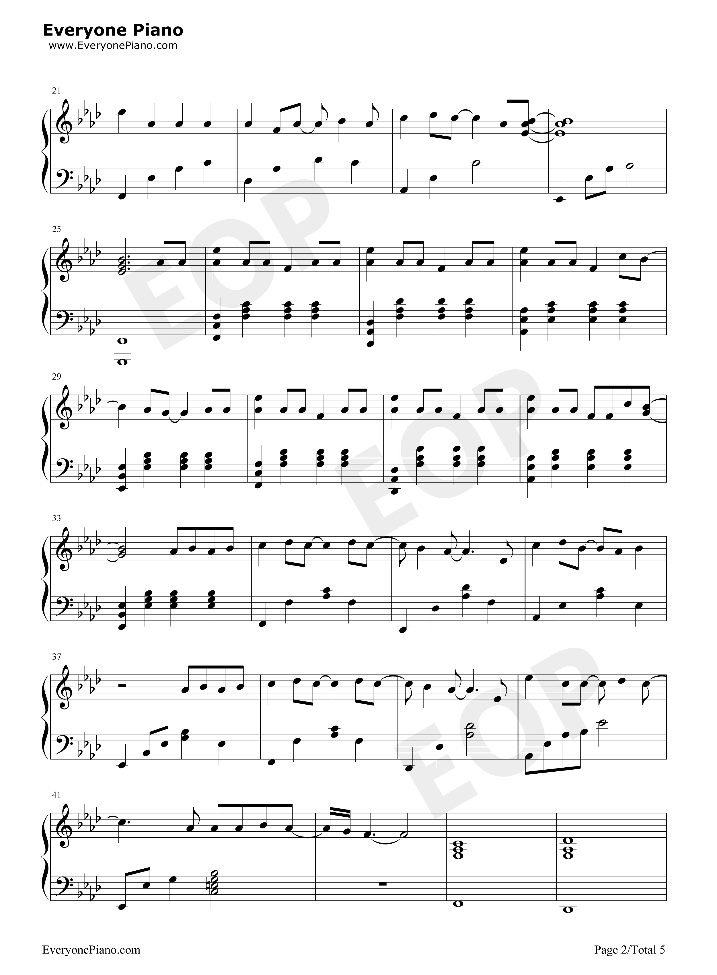 下坠Falling钢琴谱_Corki