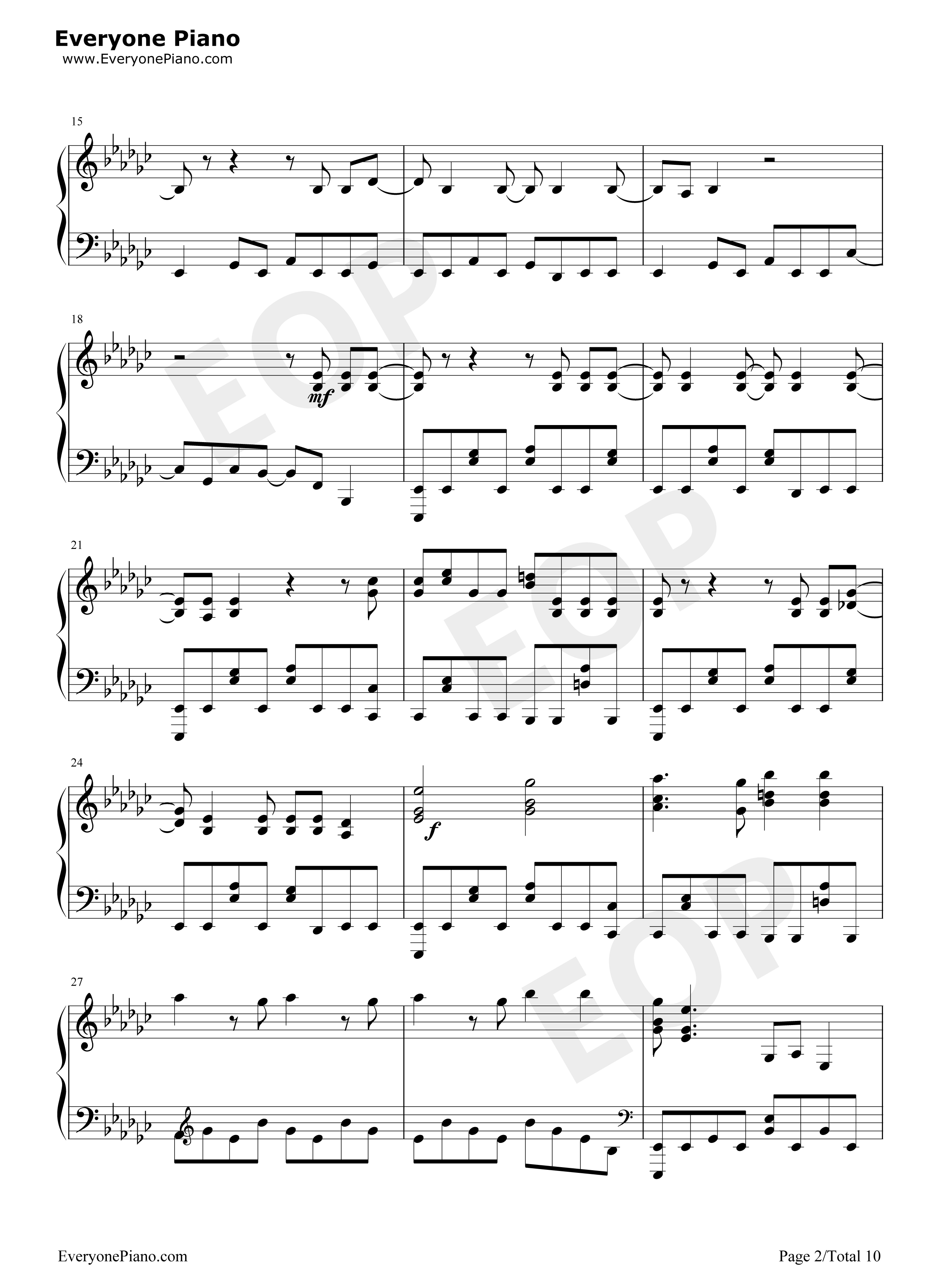 99.9钢琴谱_MOB_CHOIR_sajou_no_hana