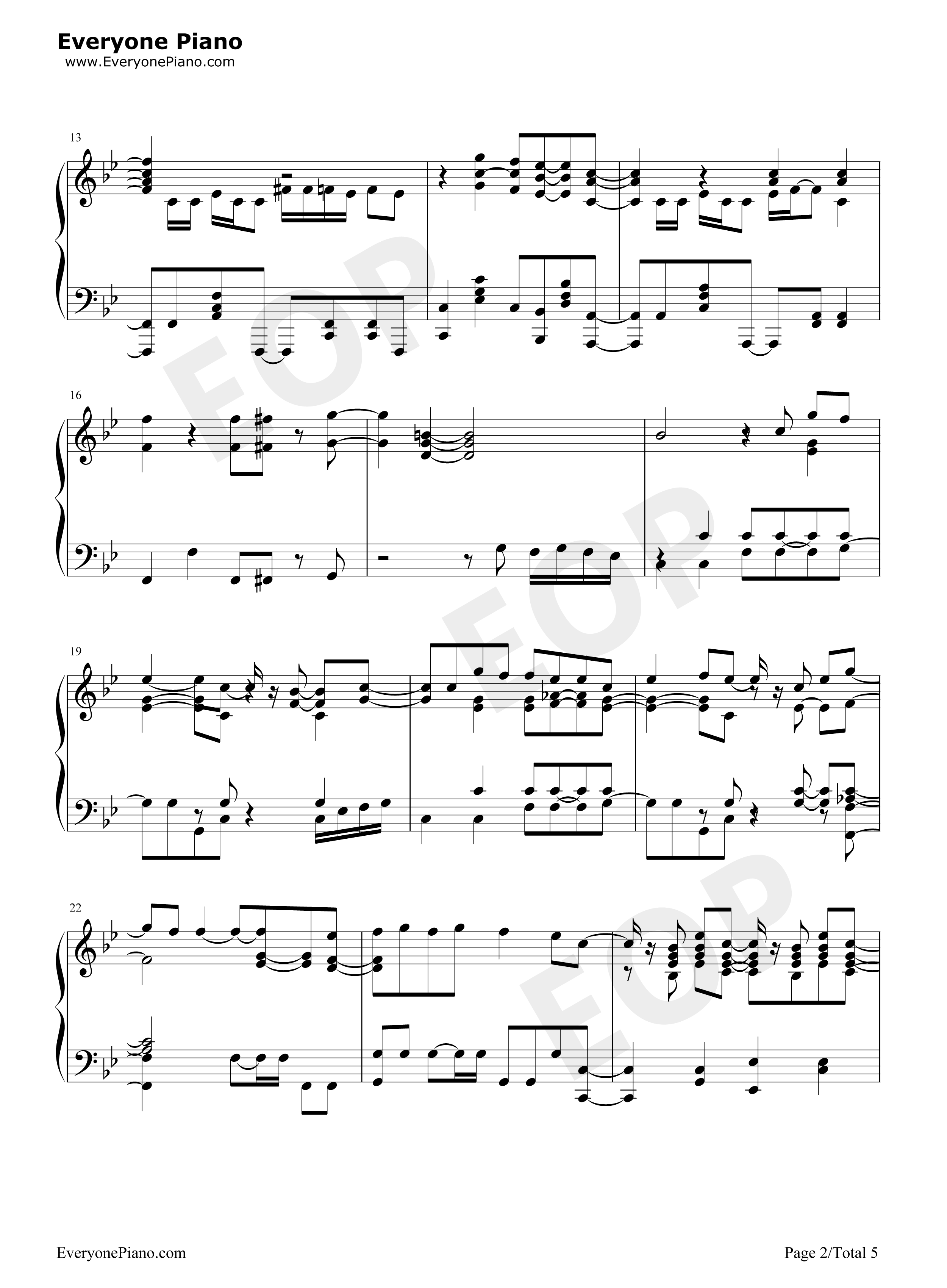 FANTASTIC_LOVERS钢琴谱_Iron_Frill