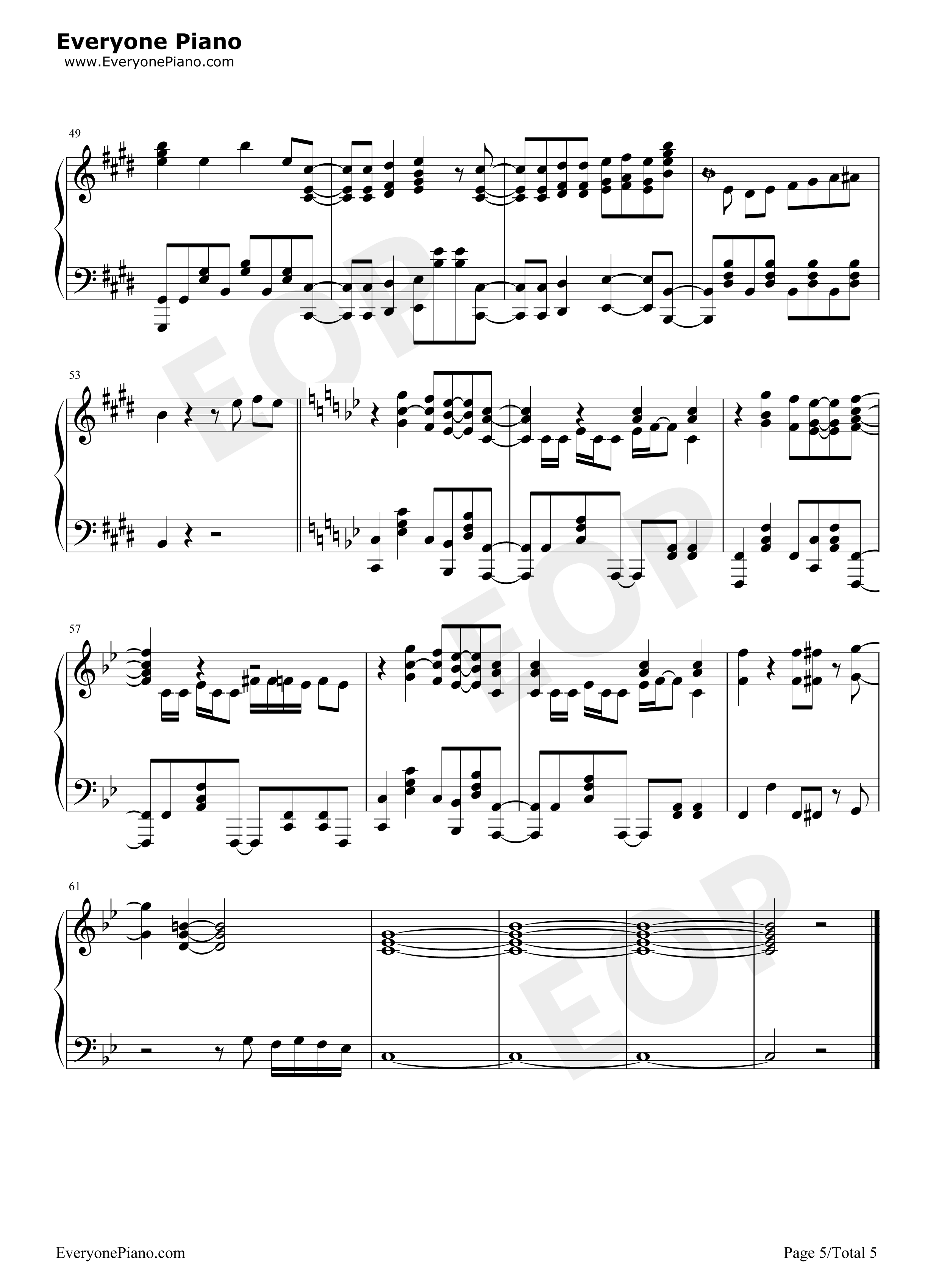 FANTASTIC_LOVERS钢琴谱_Iron_Frill