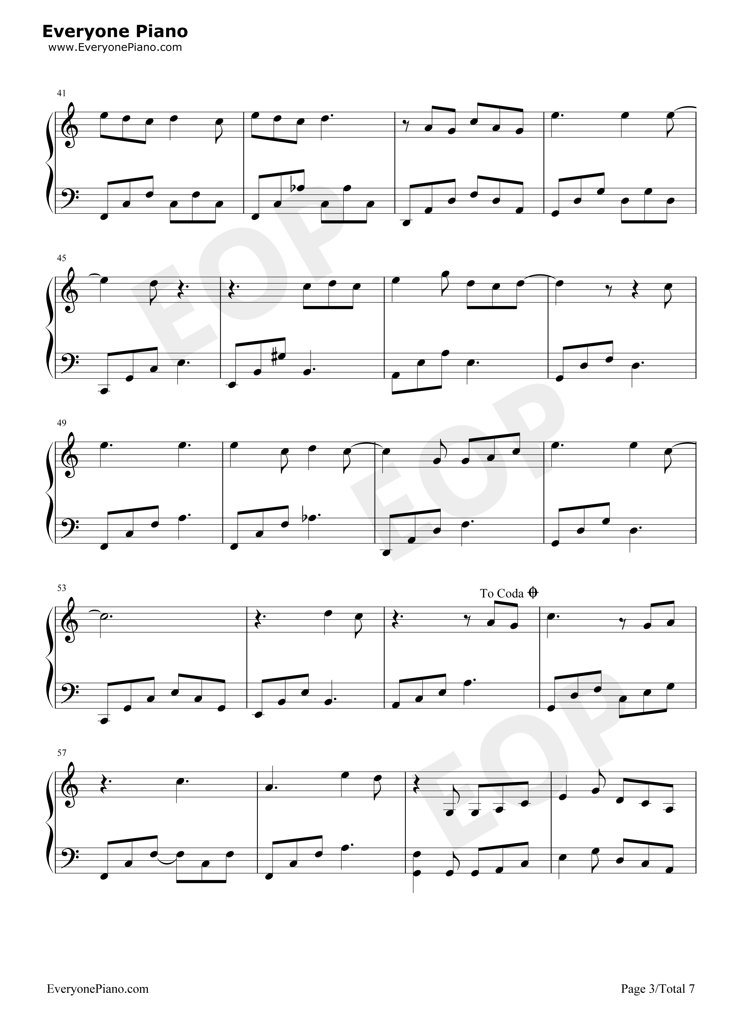 Make_It_Count钢琴谱_Chen