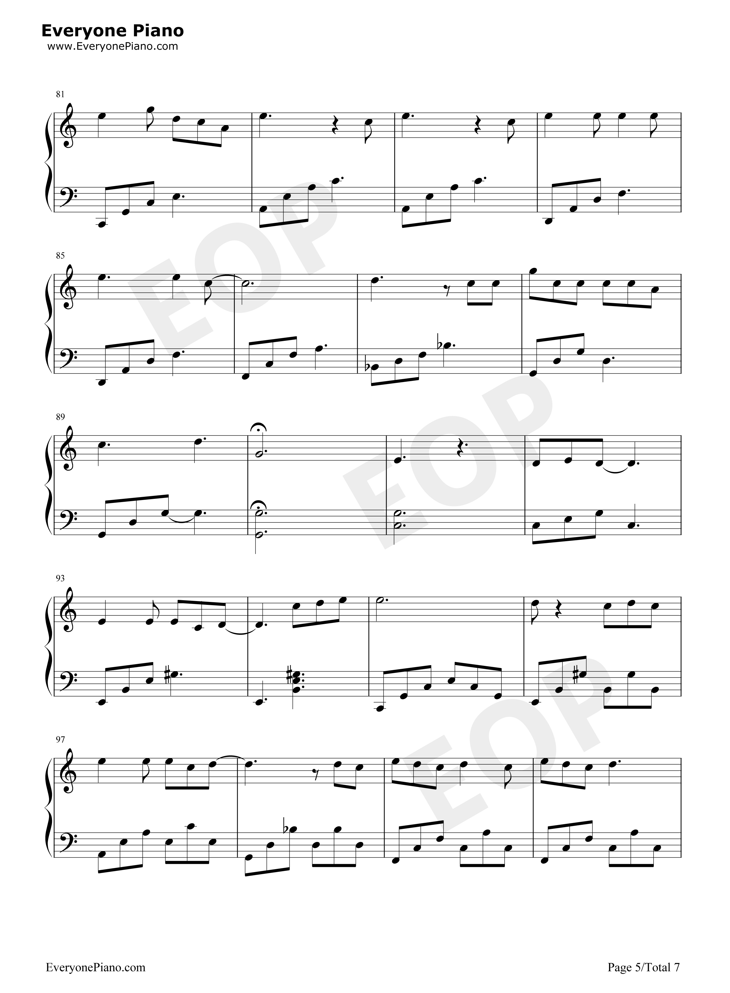 Make_It_Count钢琴谱_Chen