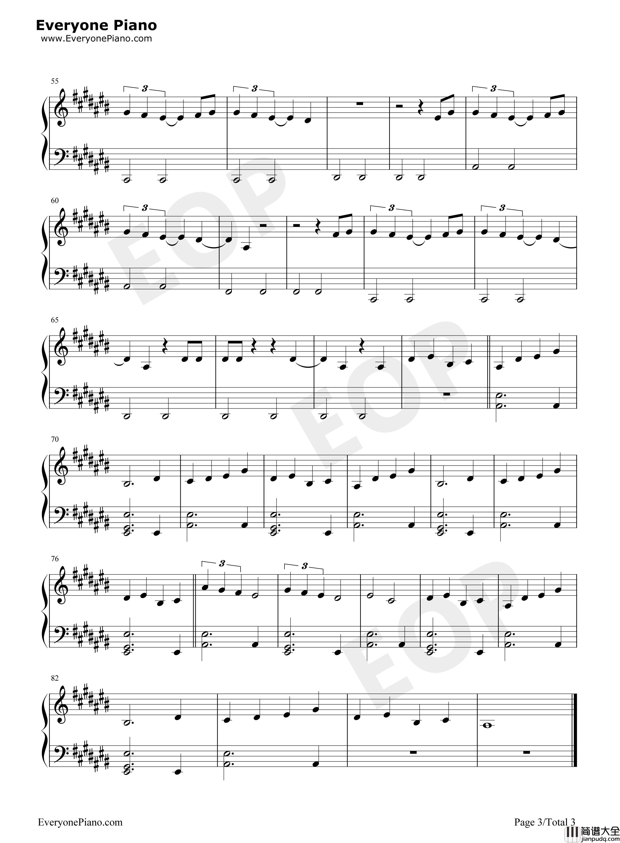 I_Cant_Get_Enough钢琴谱_Benny_Blanco_Tainy_Selena_Gomez_J_Balvin