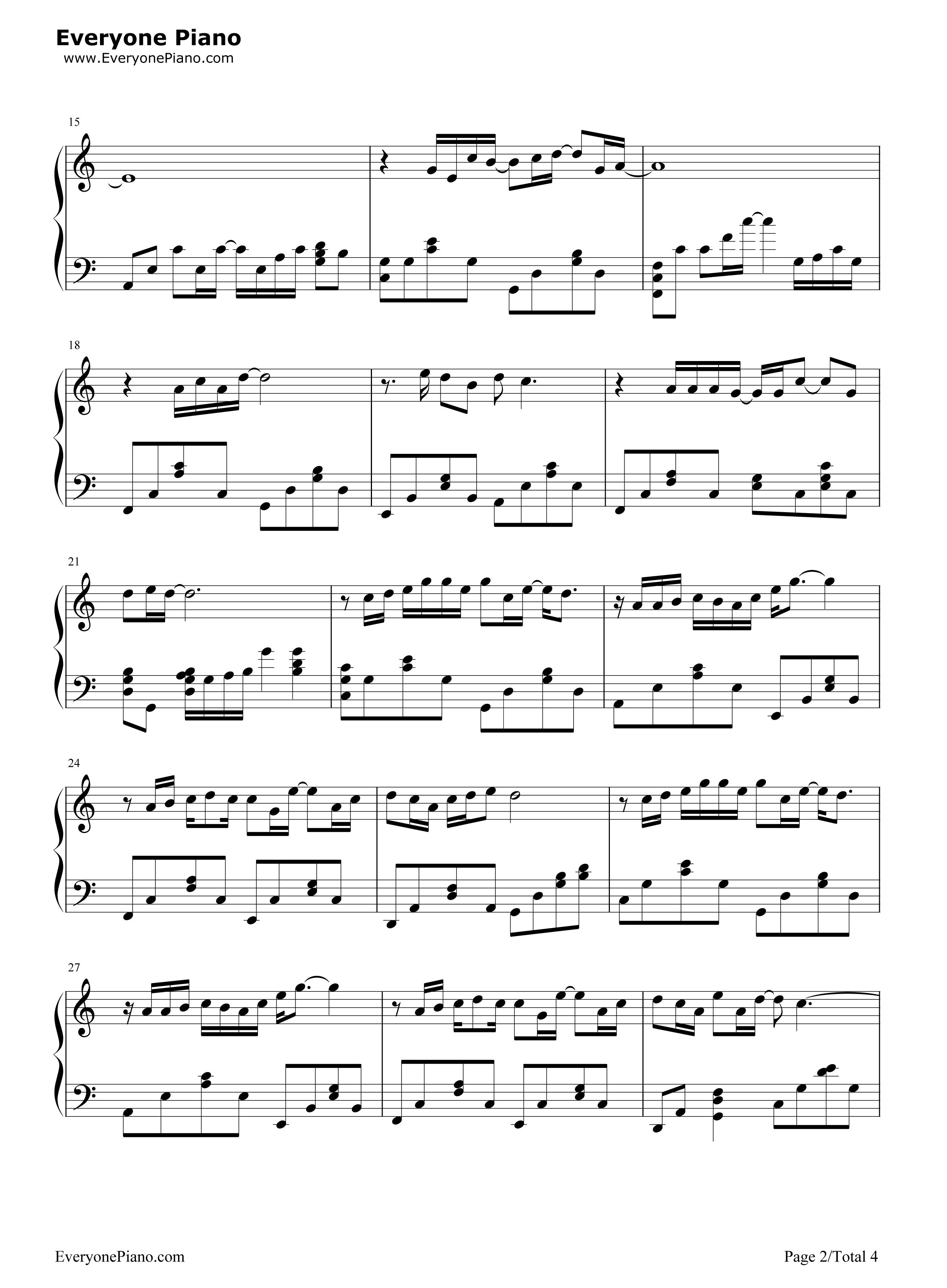 不让我的眼泪陪我过夜钢琴谱_齐秦