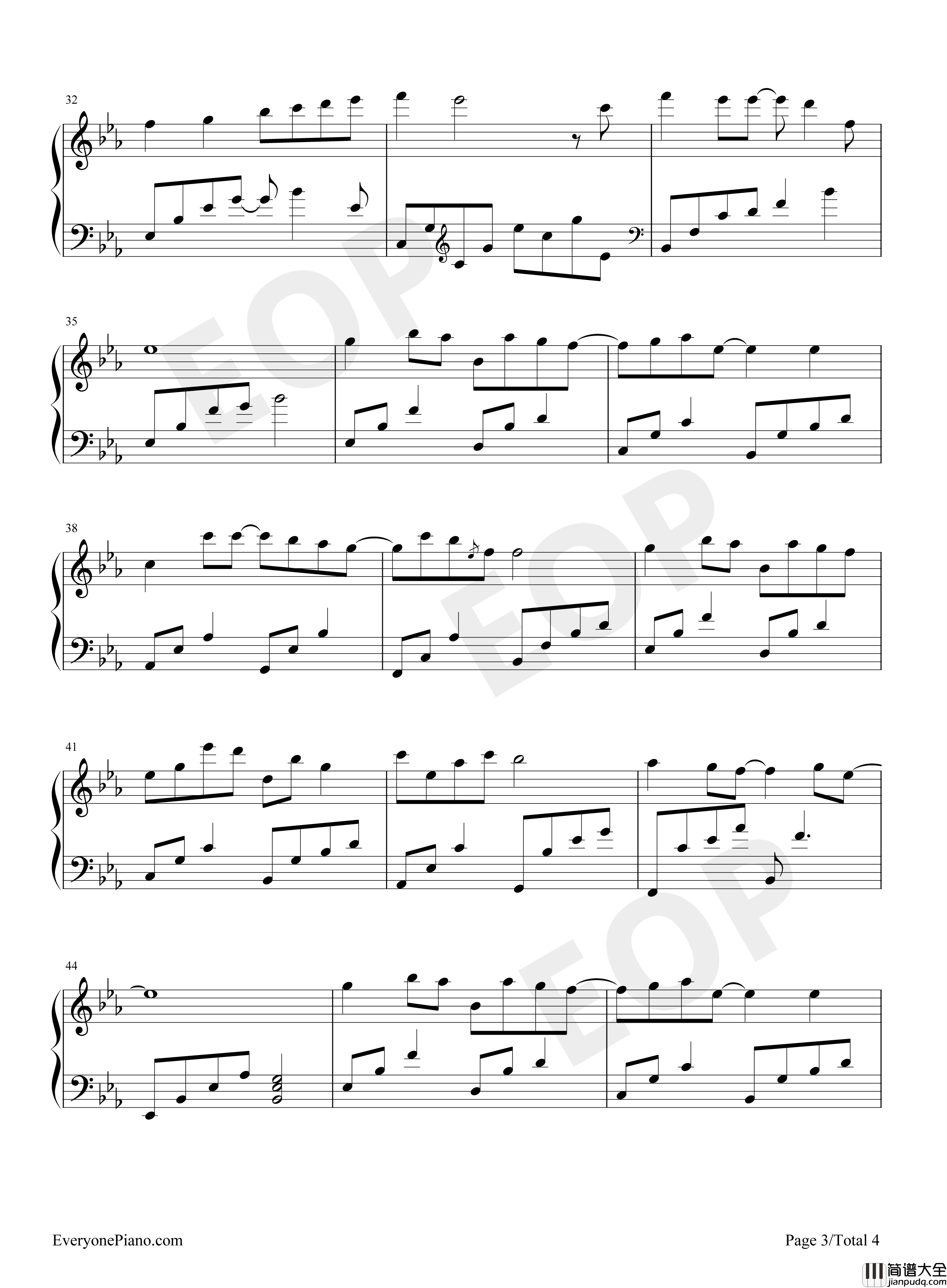 The_World_Is_Asleep钢琴谱_IsotlanD