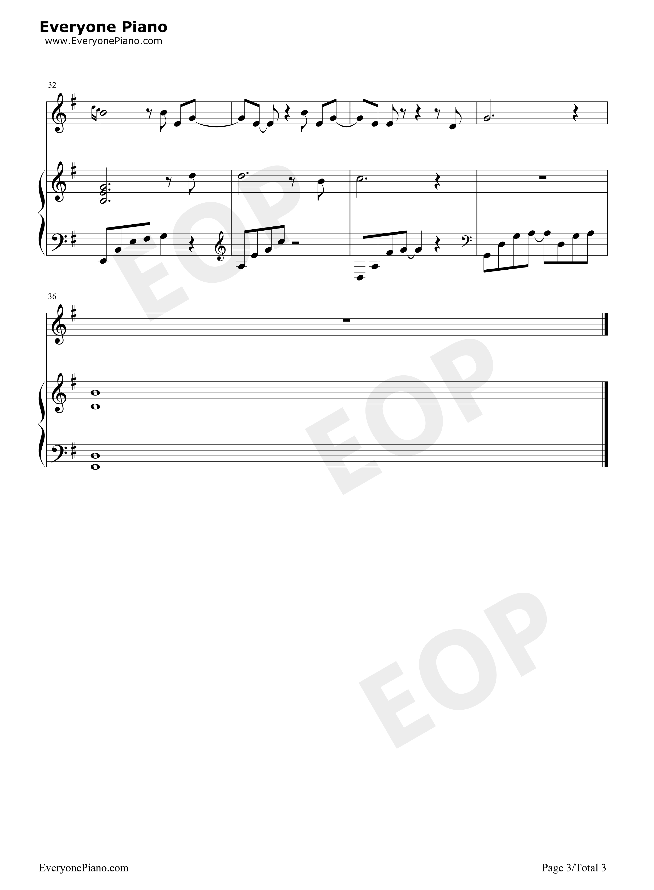 有一种悲伤钢琴谱_A_Lin