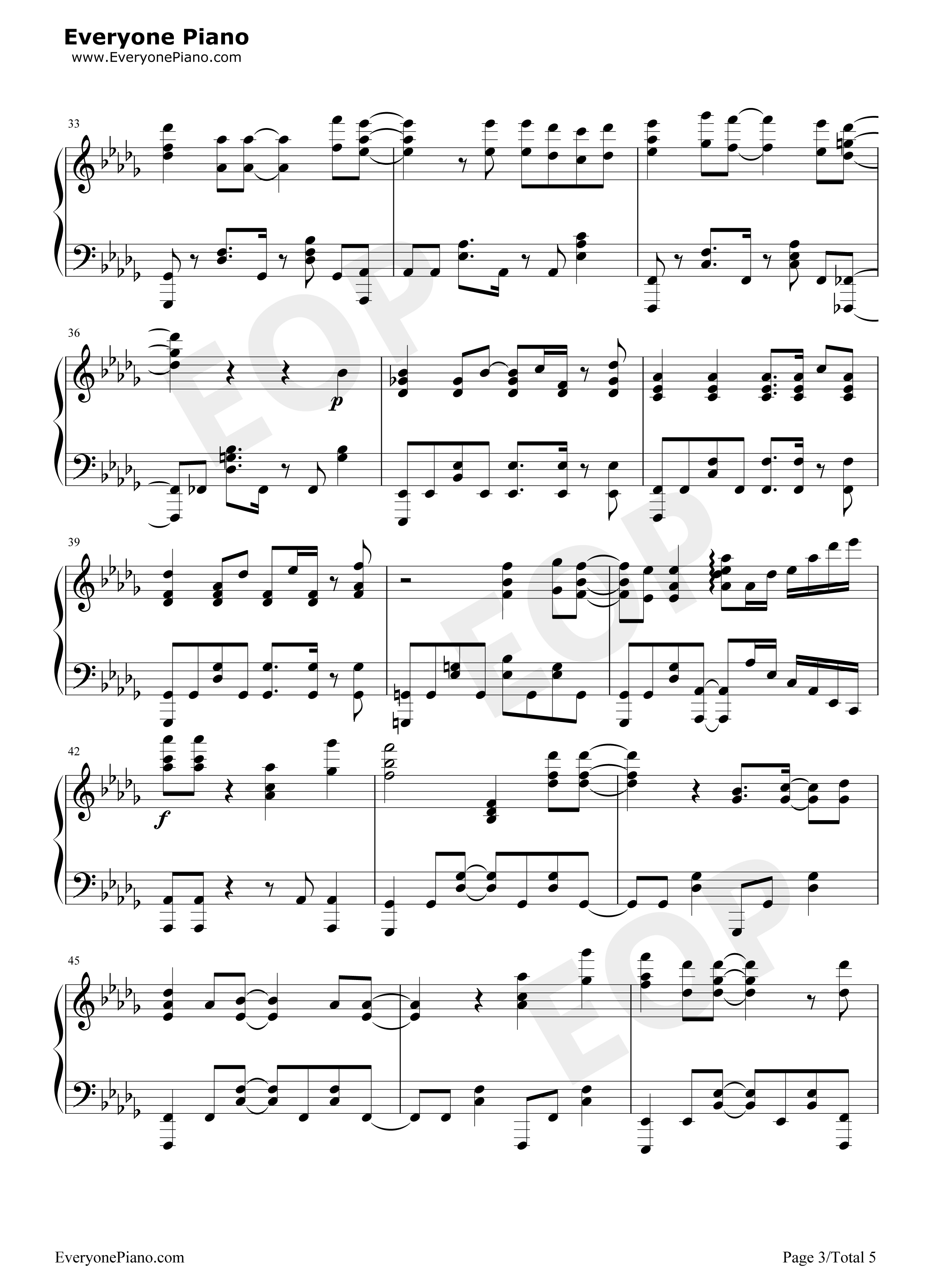 メグルモノ钢琴谱_寺岛拓笃