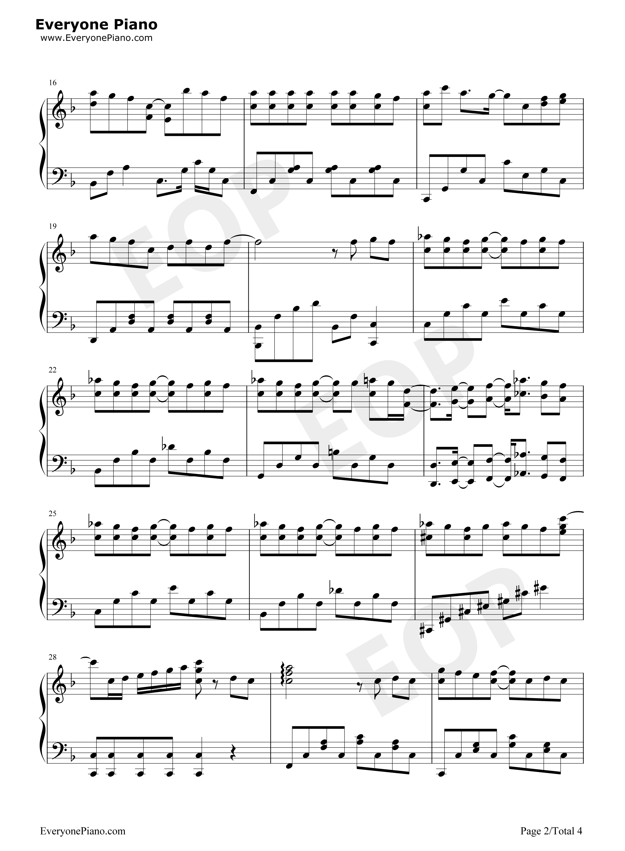 追梦赤子心钢琴谱_GALA