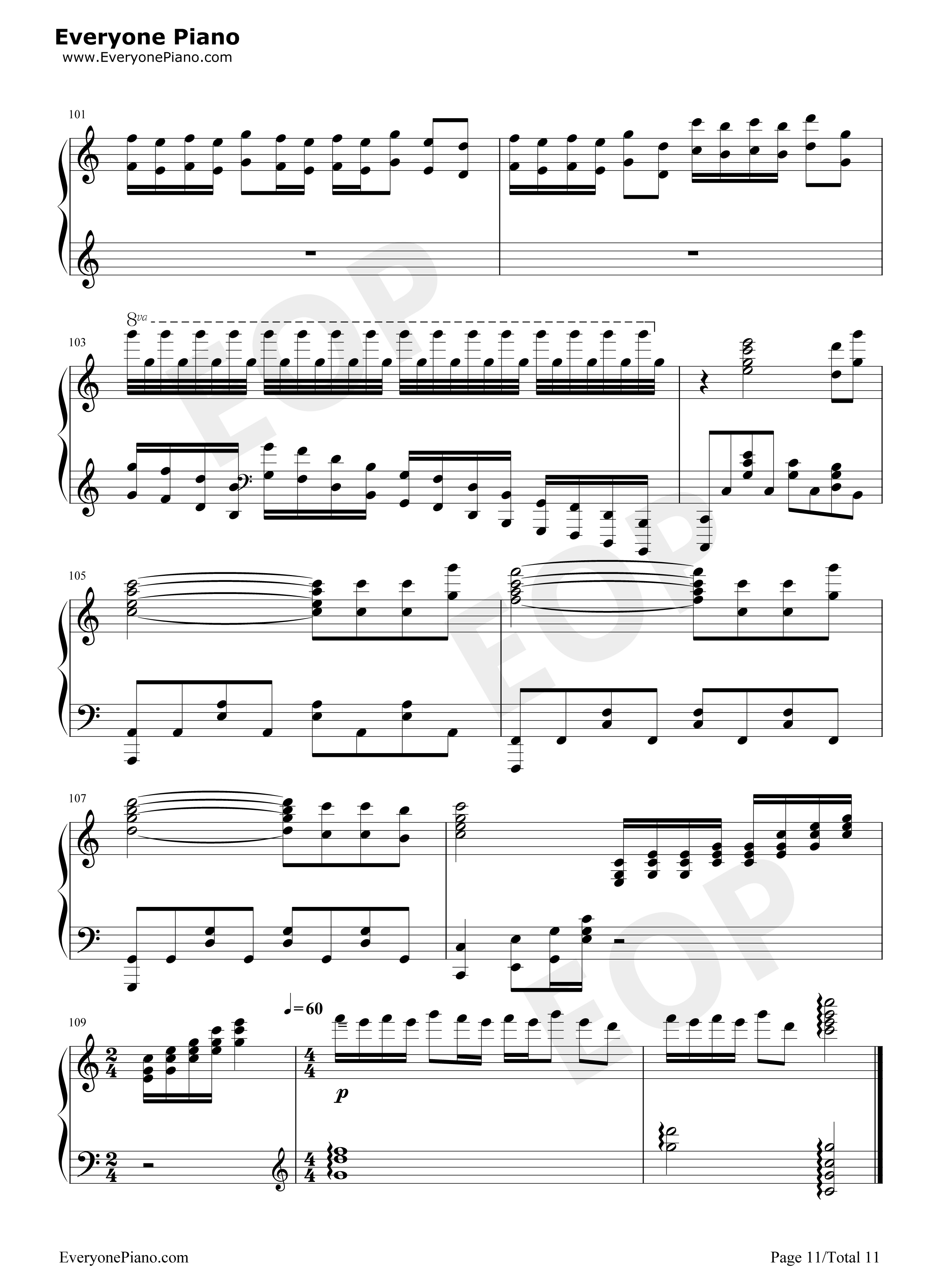 新丝绸之路钢琴谱_马克西姆_吴牧野