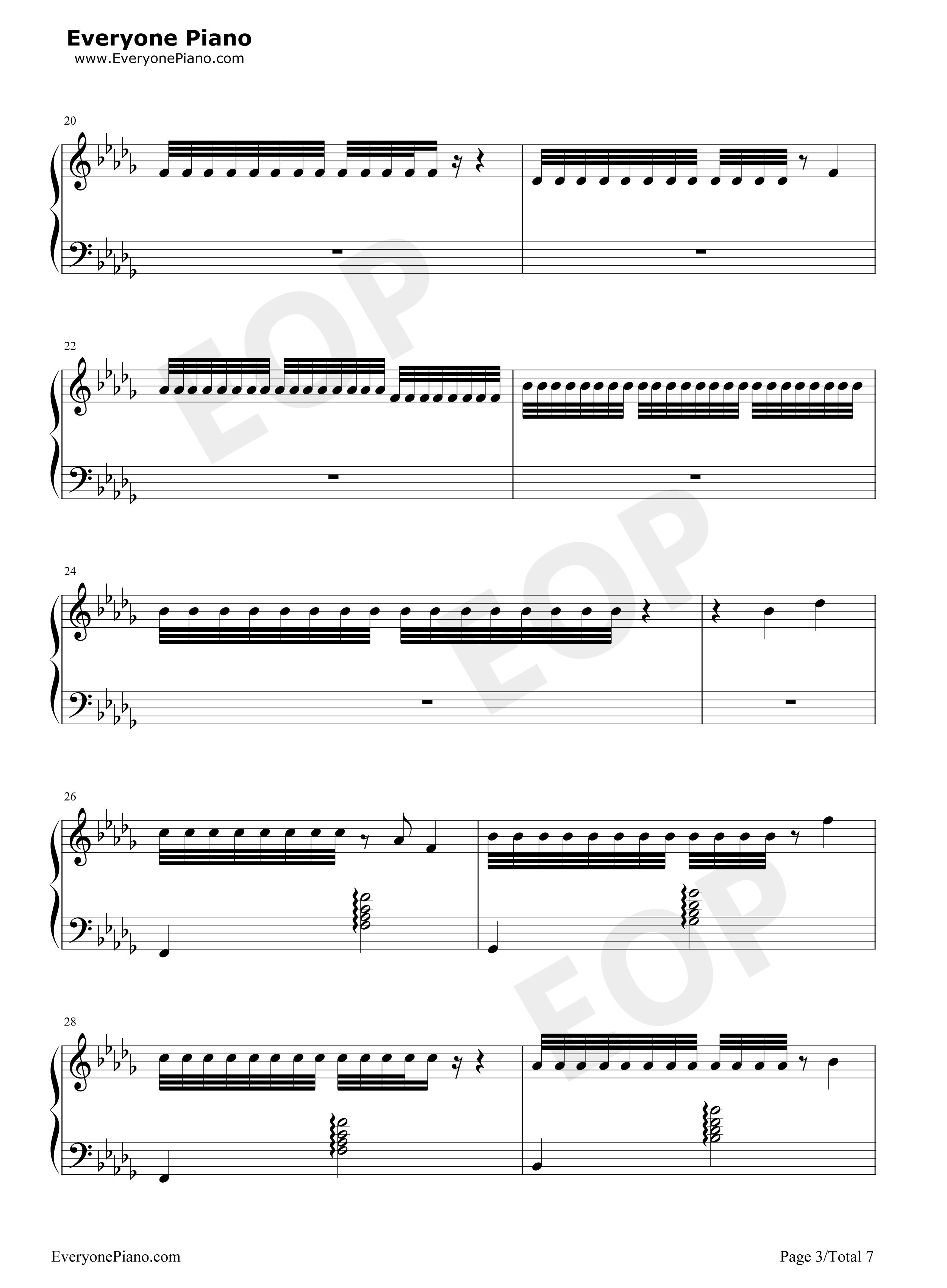 イザベラの唄钢琴谱_小畑貴裕